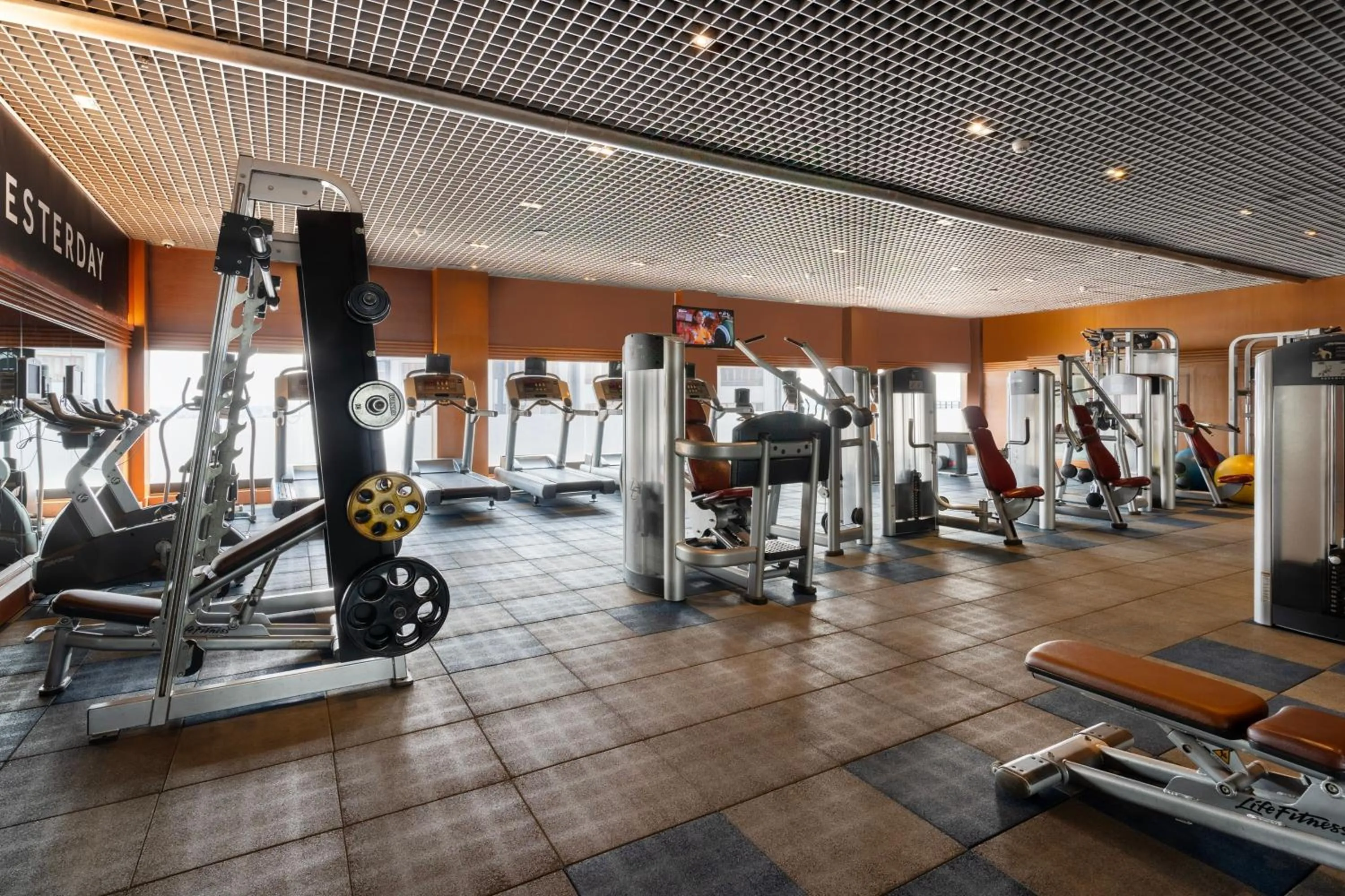 Fitness centre/facilities in Hyderabad Marriott Hotel & Convention Centre