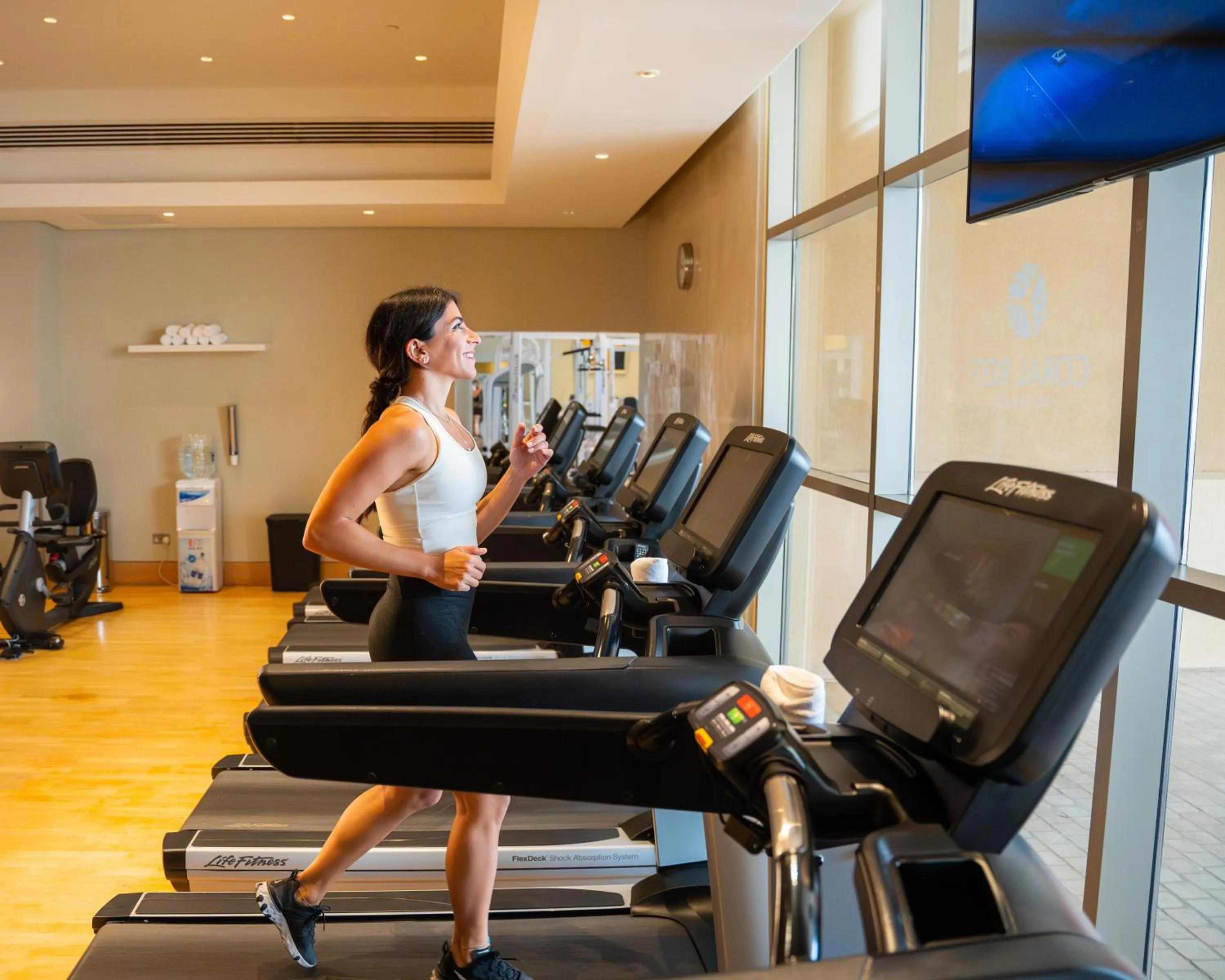 Fitness centre/facilities in Marina Hotel