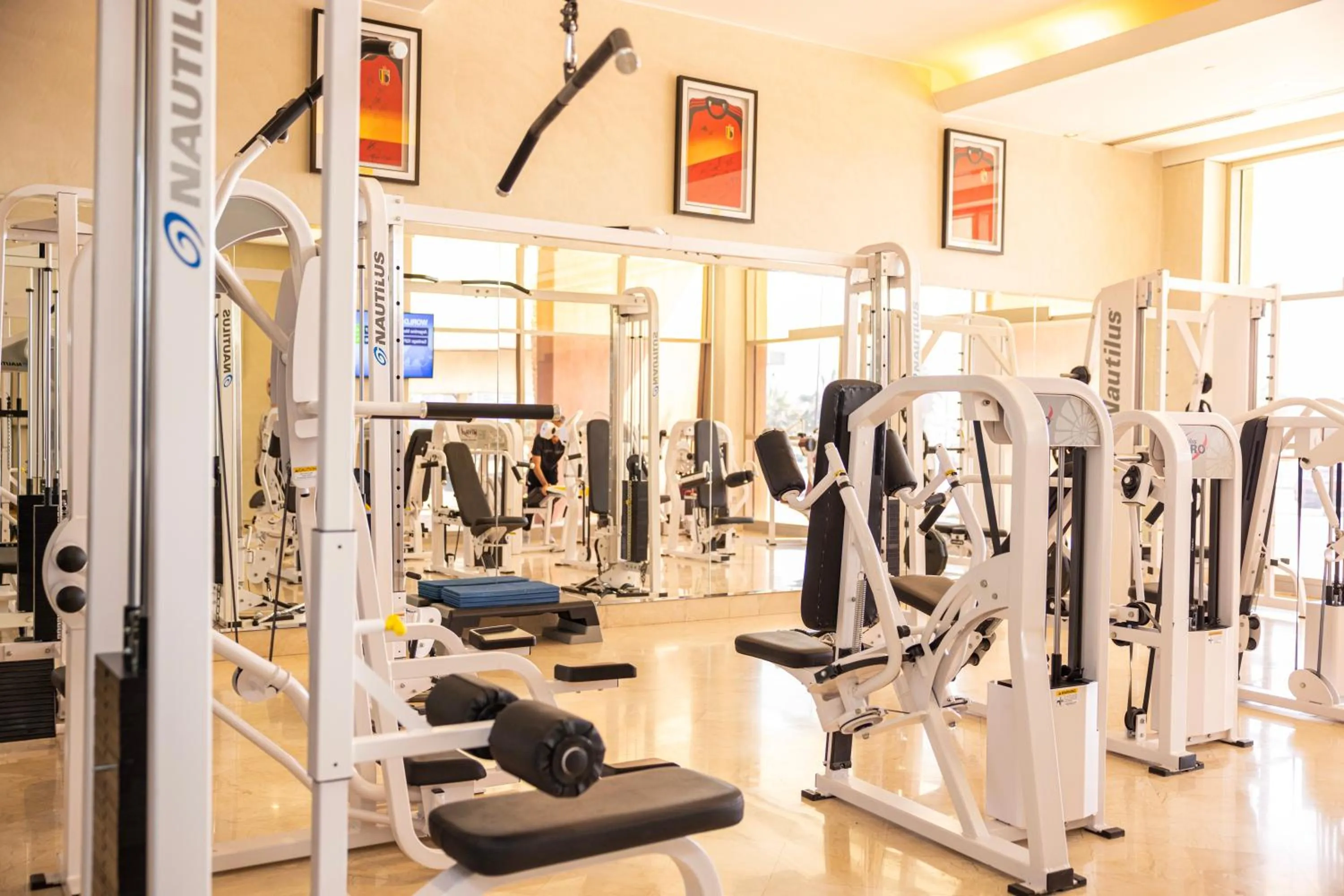 Fitness centre/facilities in Marina Hotel