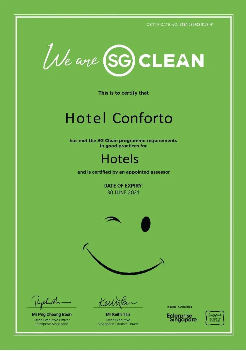 Certificate/Award in Hotel Conforto