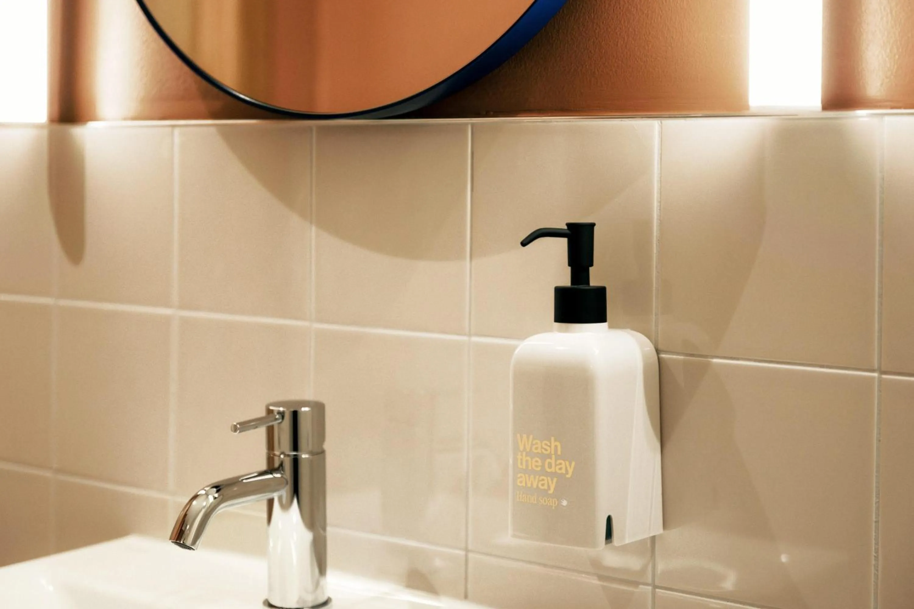 Bathroom in Scandic Go, Grensen 20