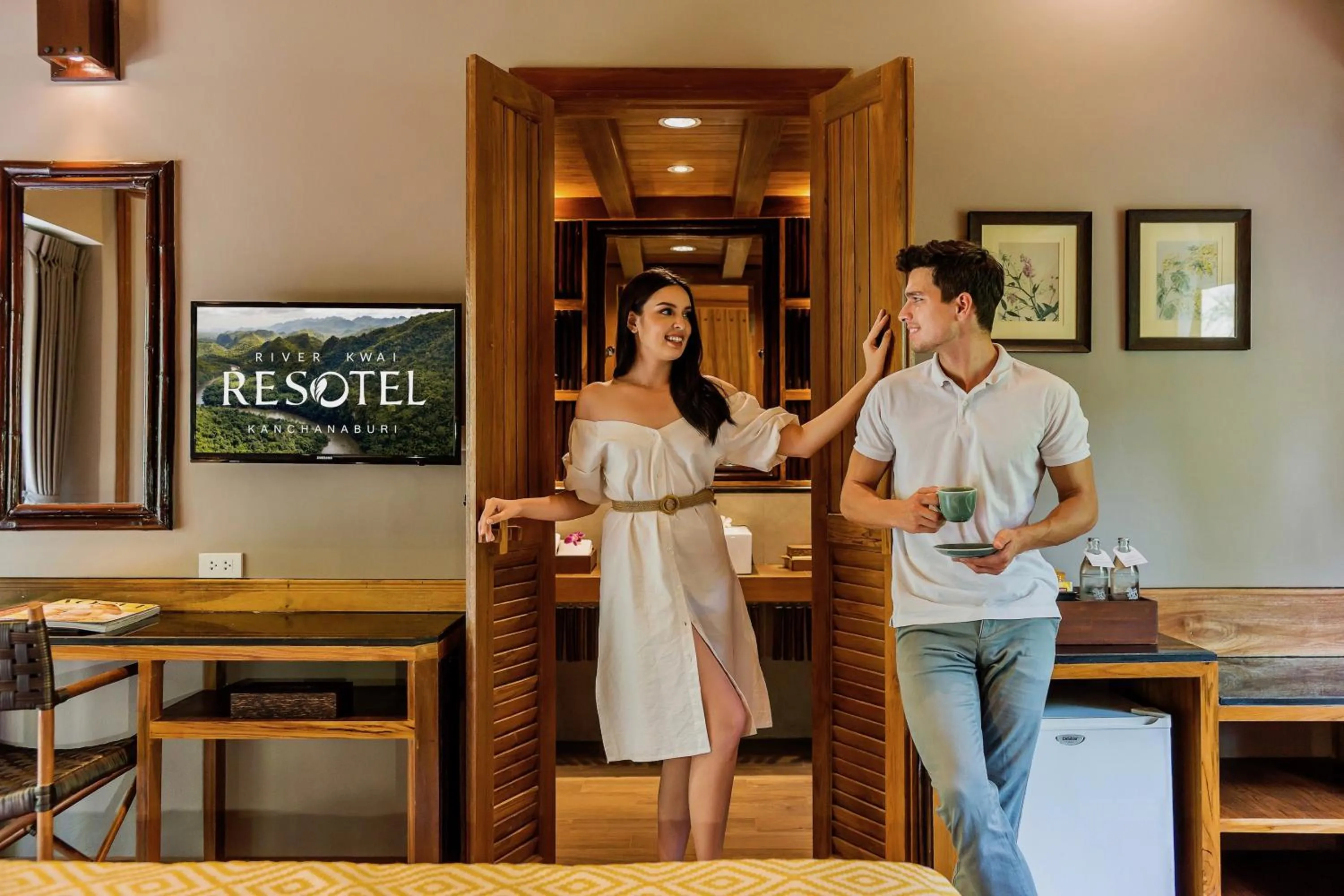 People in River Kwai Resotel