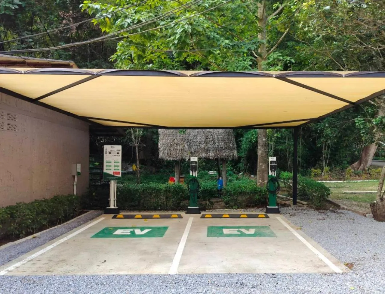 Parking in River Kwai Resotel