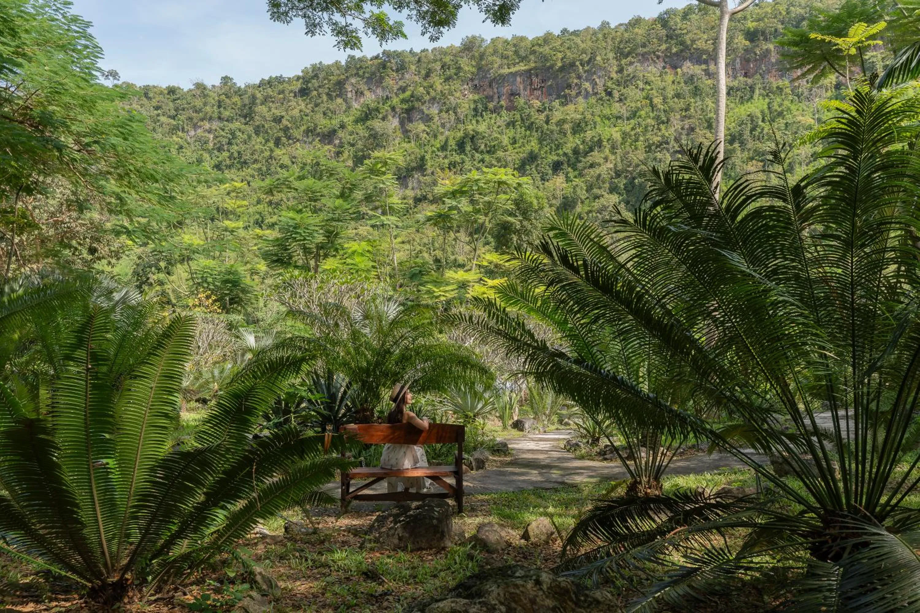 Natural landscape in River Kwai Resotel