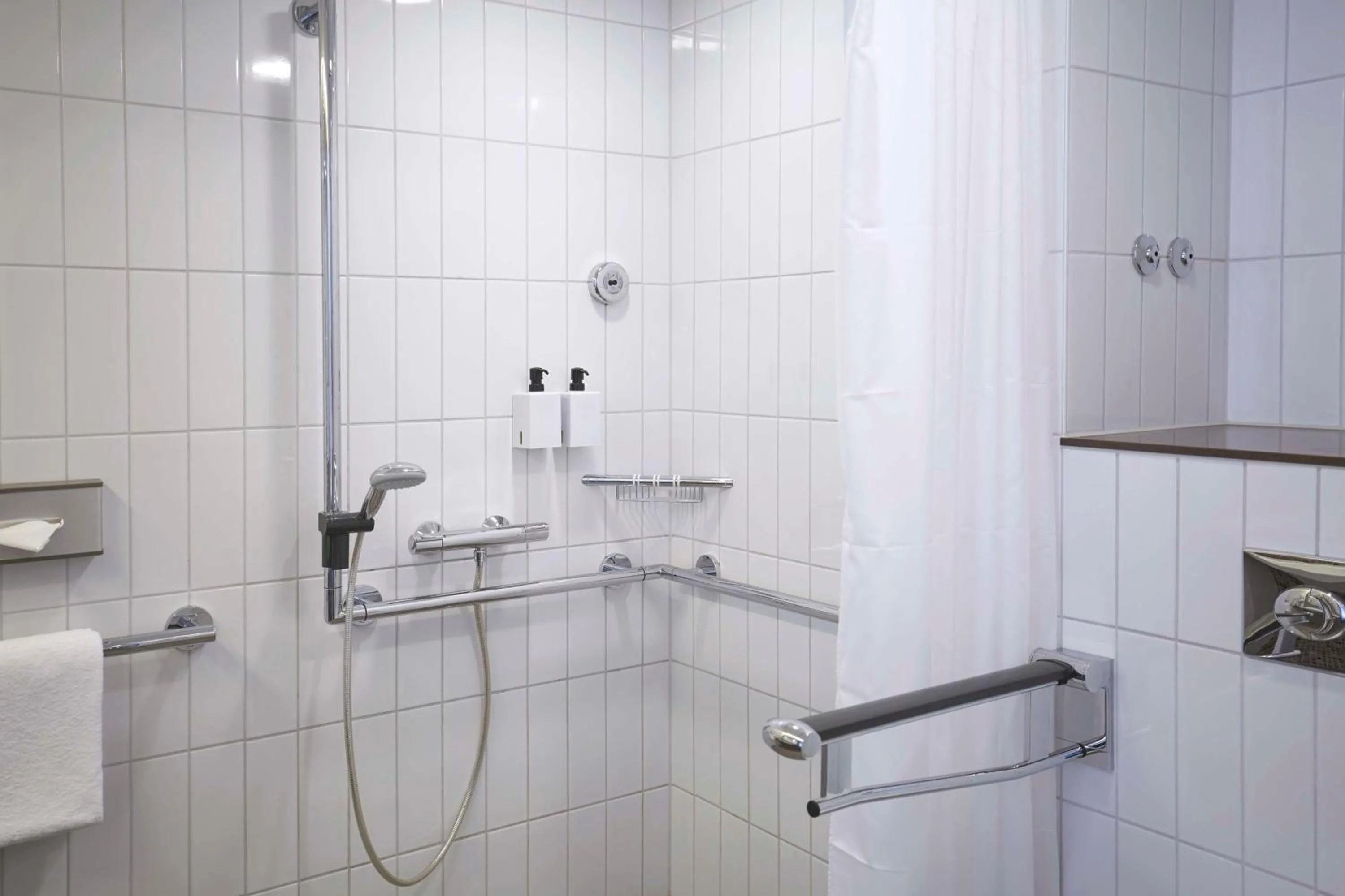 Bathroom in Scandic Berlin Potsdamer Platz