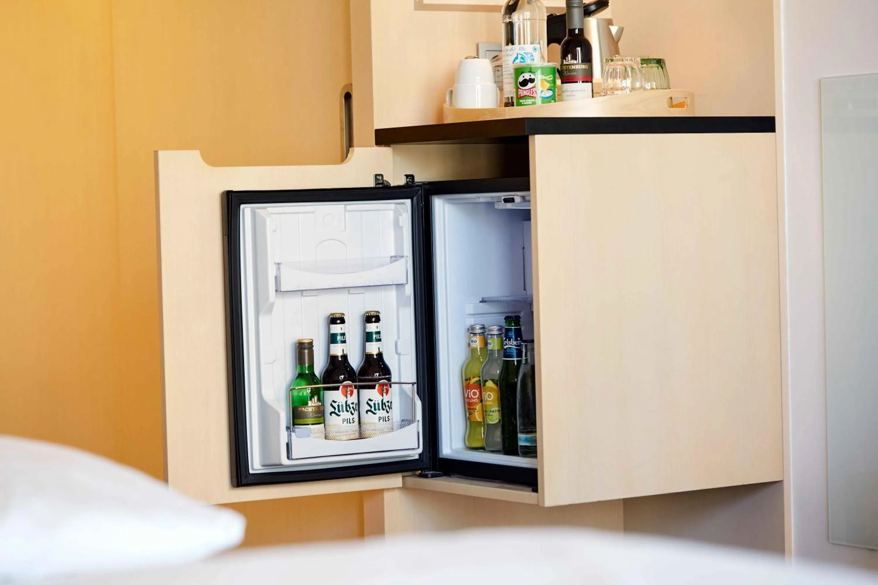 minibar in Scandic Berlin Potsdamer Platz