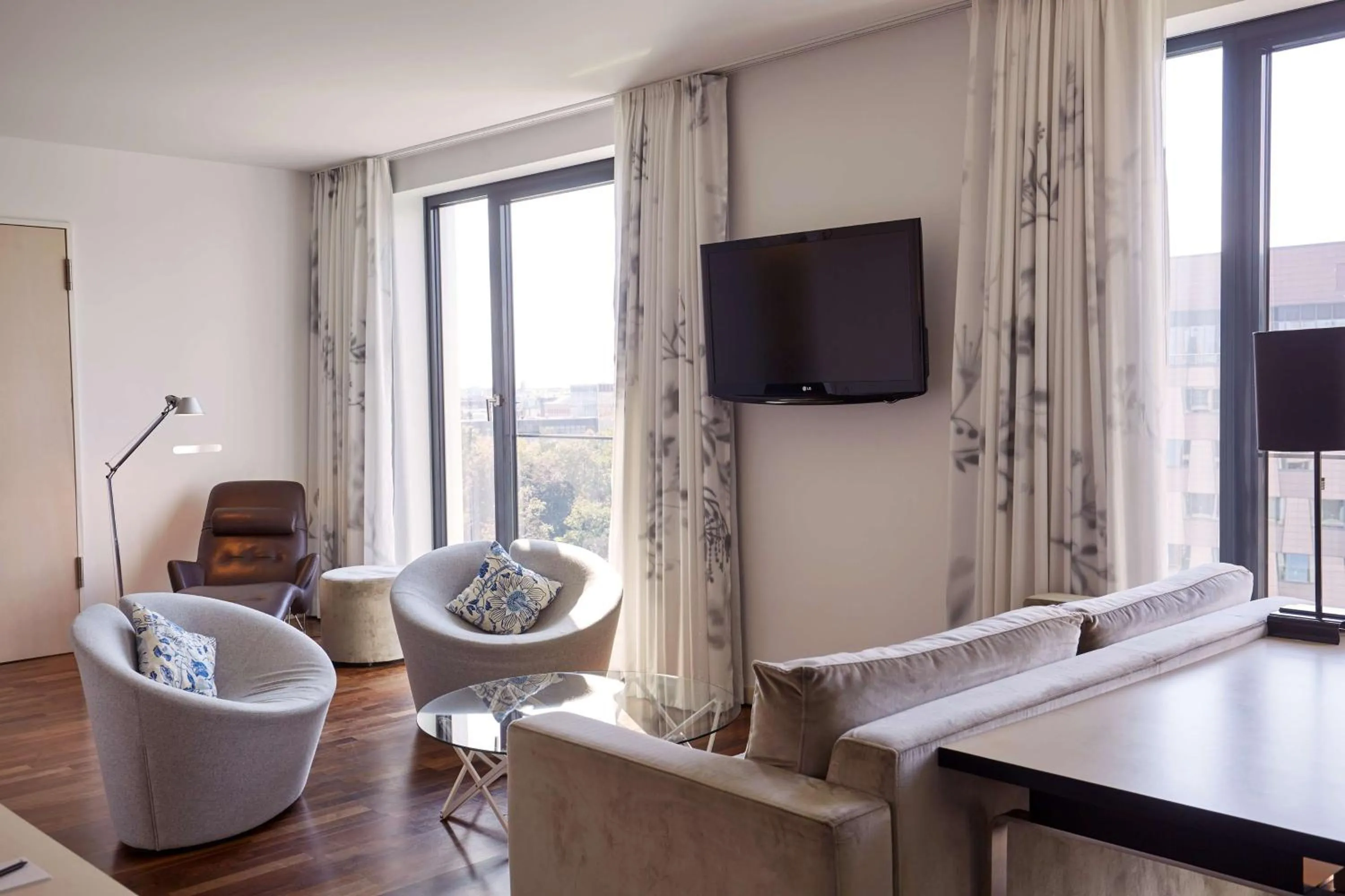 Bedroom in Scandic Berlin Potsdamer Platz