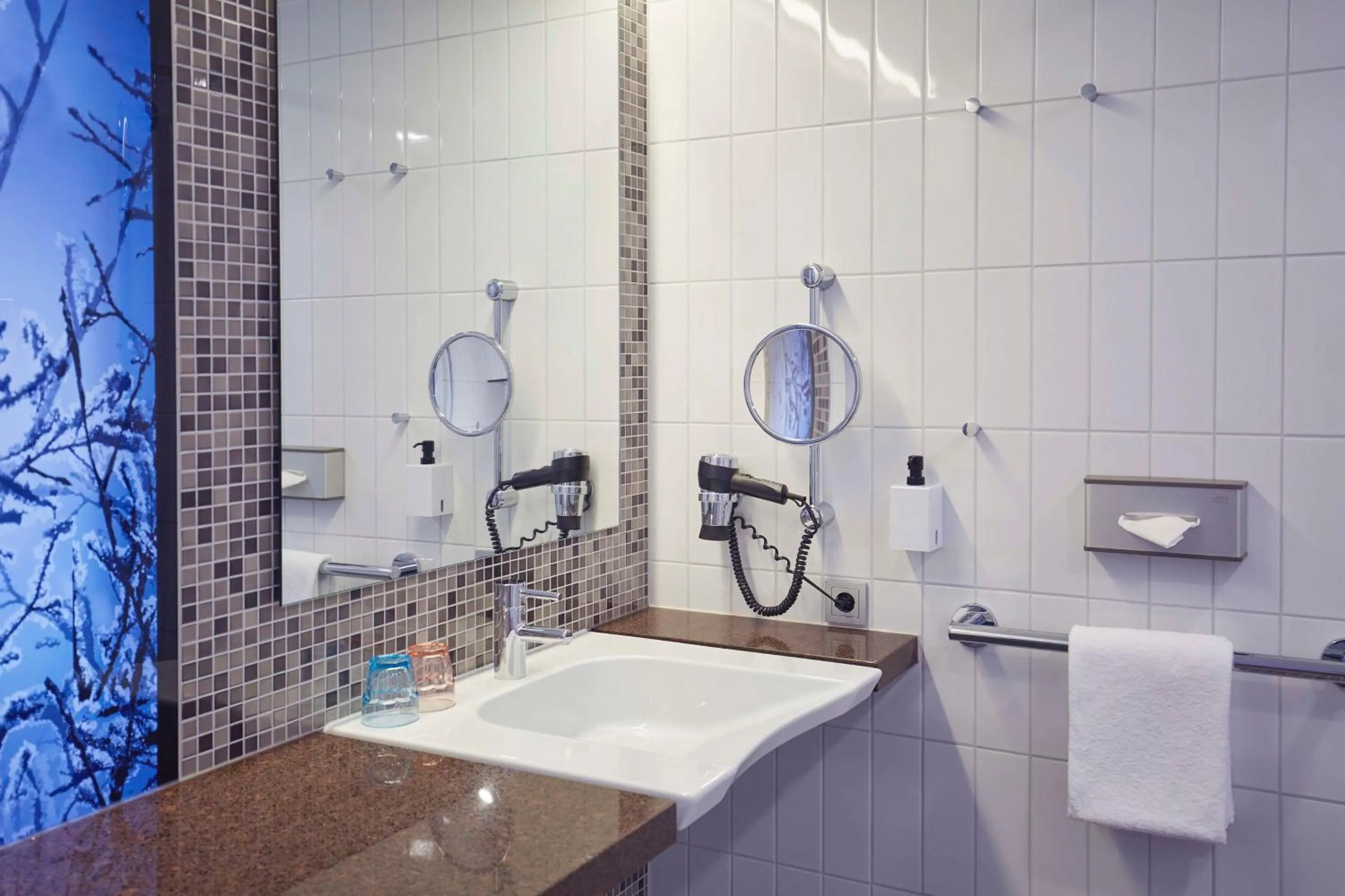 Bathroom in Scandic Berlin Potsdamer Platz