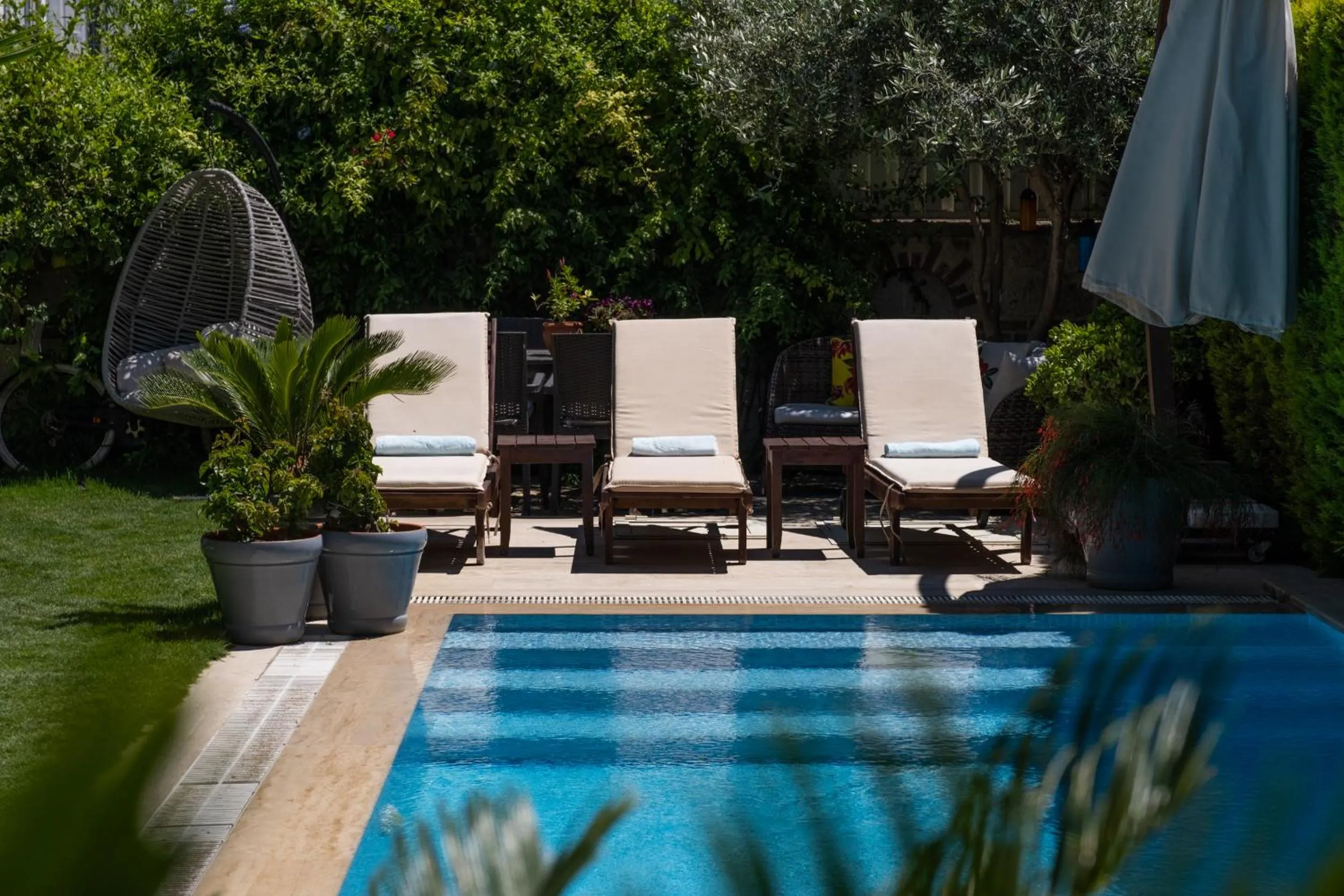 Swimming pool in Bramasole Alaçatı