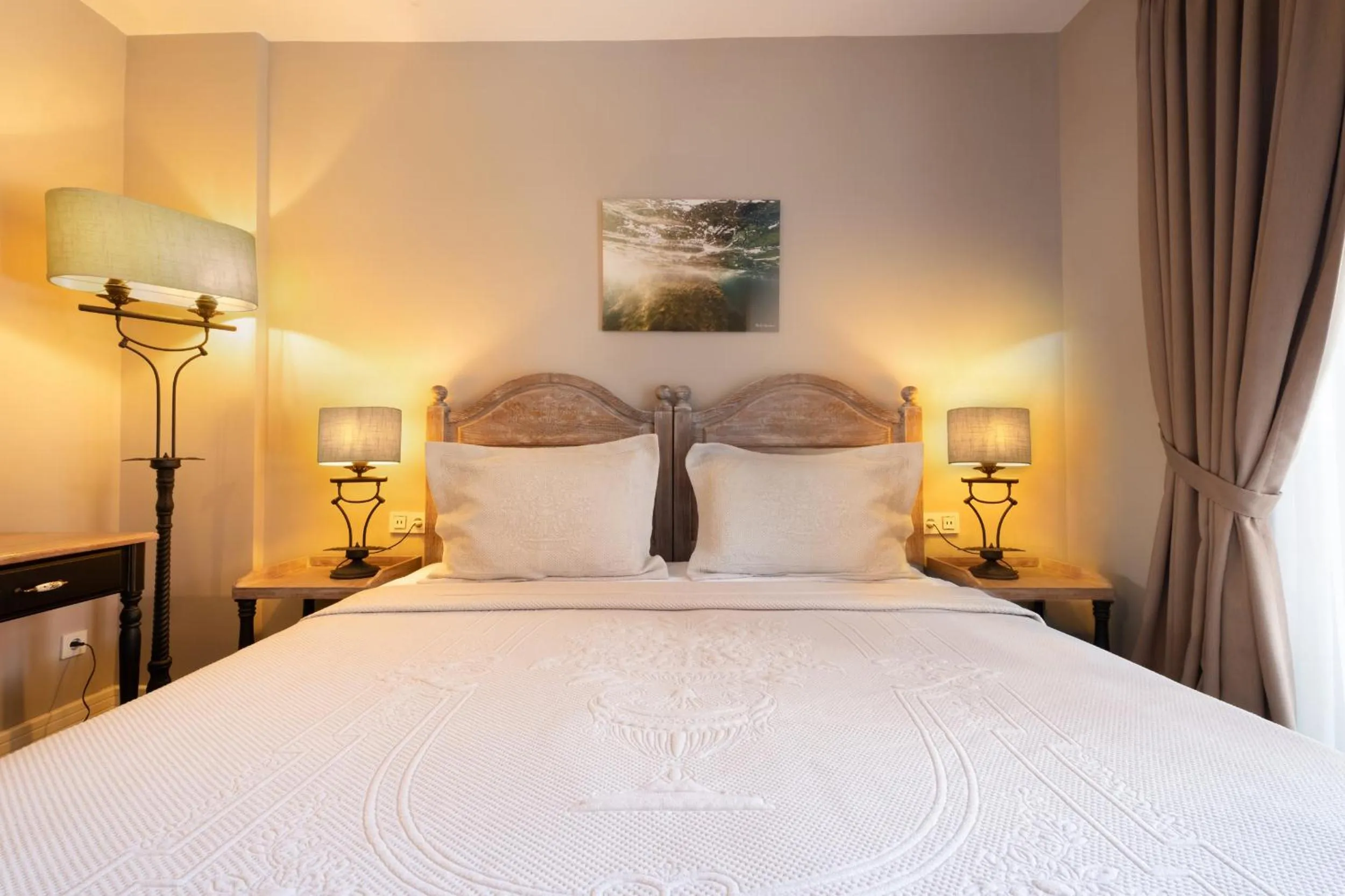 Bedroom, Bed in Bramasole Alaçatı