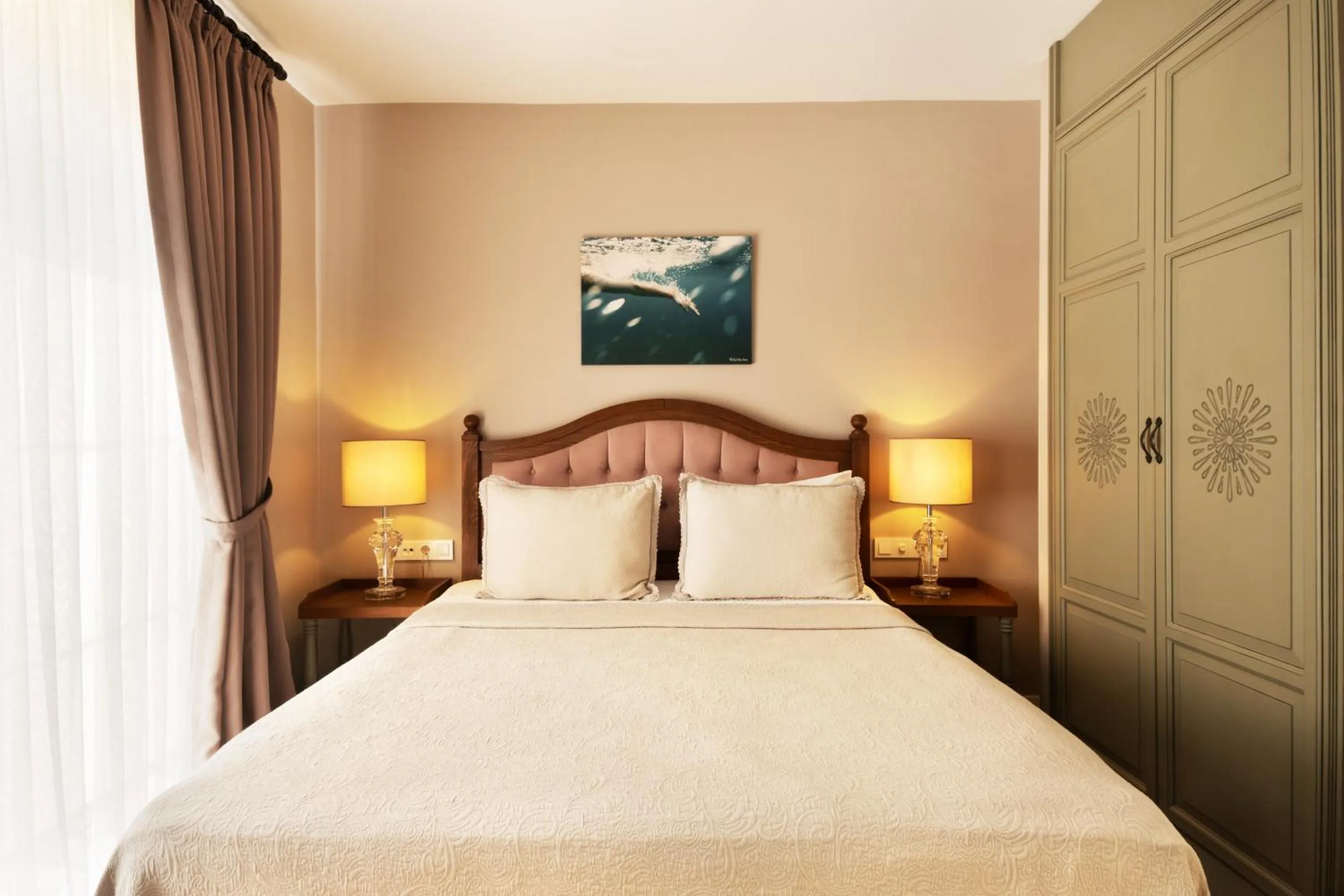 Bed in Bramasole Alaçatı