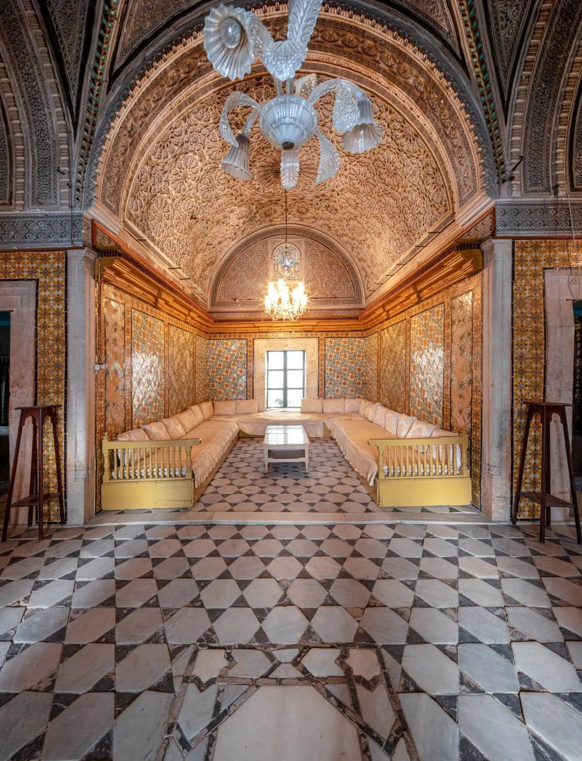 Seating area, Bed in Dar Hayder-la Medina
