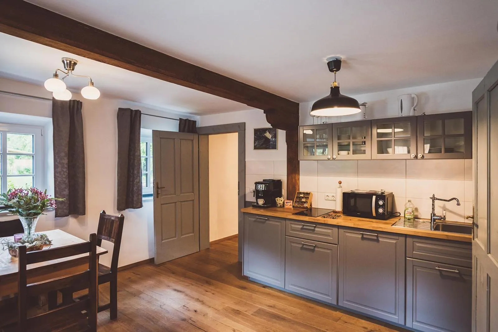 Coffee/tea facilities in Chalet am Sonnenhang