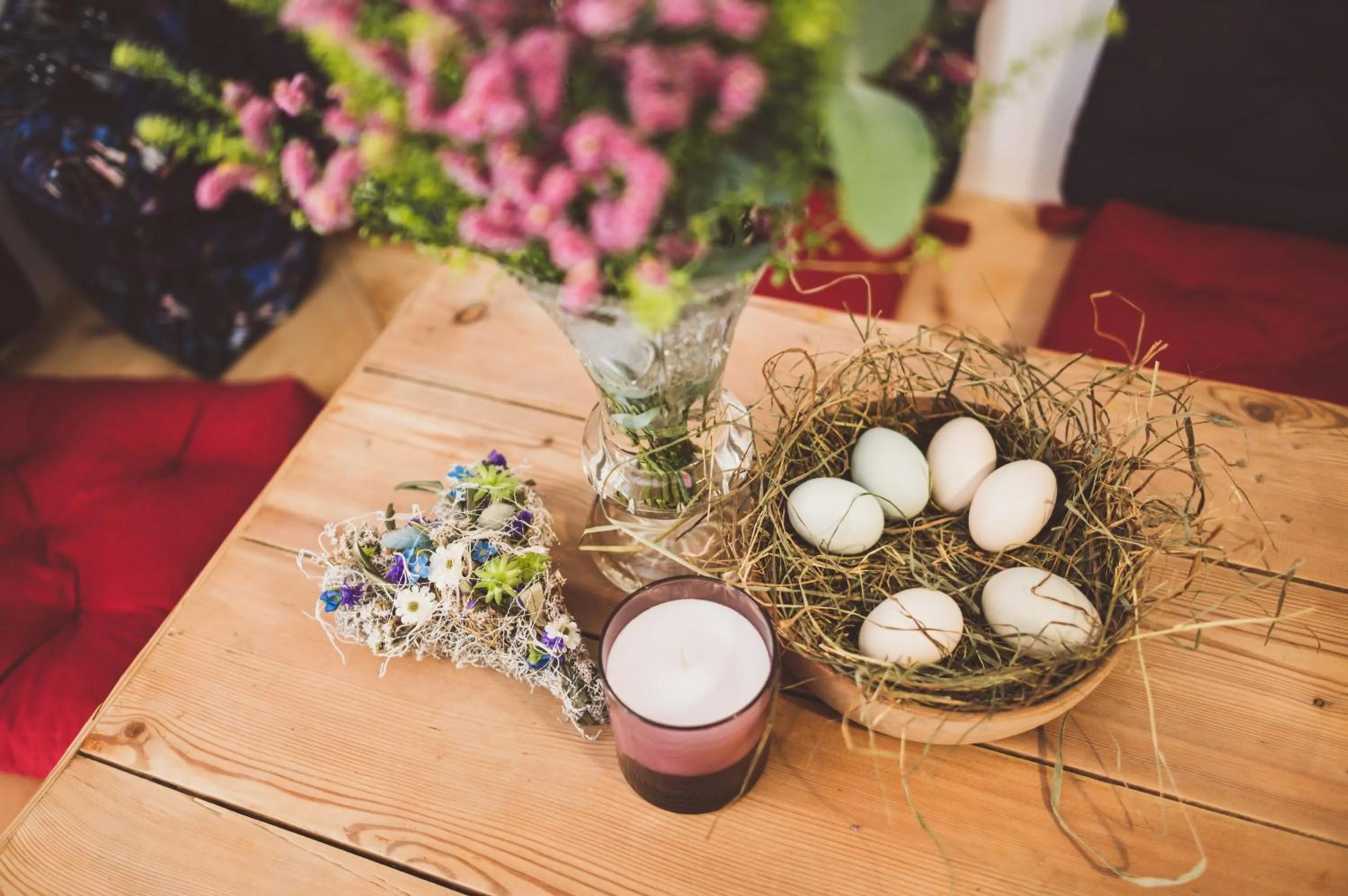 Kitchen or kitchenette in Chalet am Sonnenhang