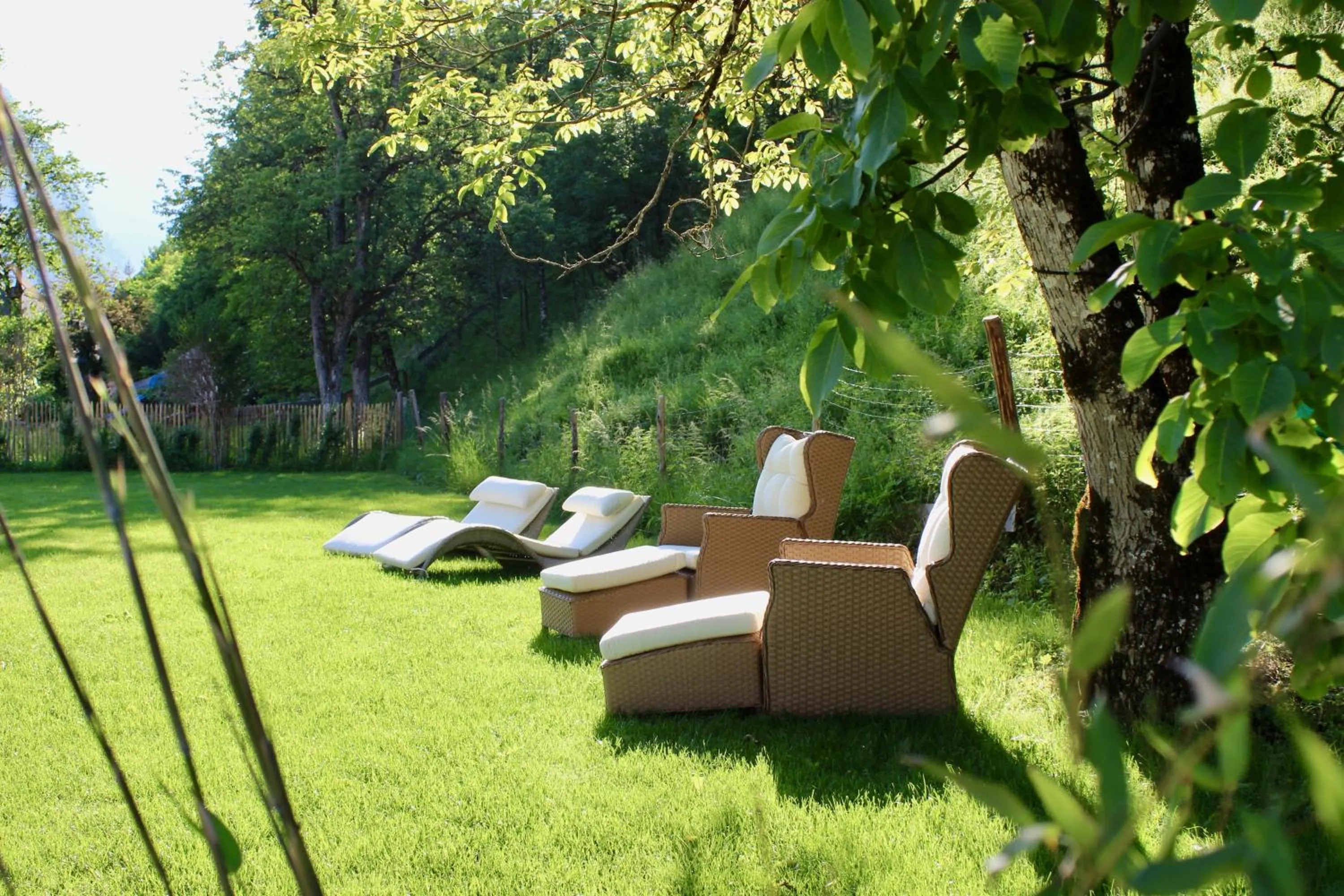 Garden in Chalet am Sonnenhang