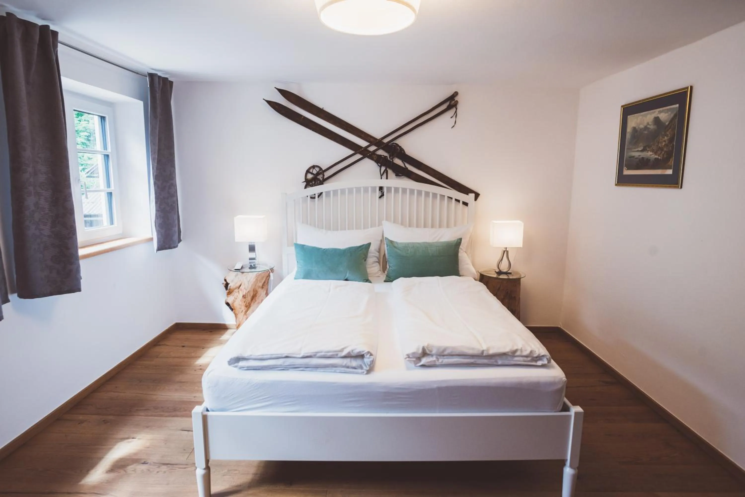 Bed in Chalet am Sonnenhang