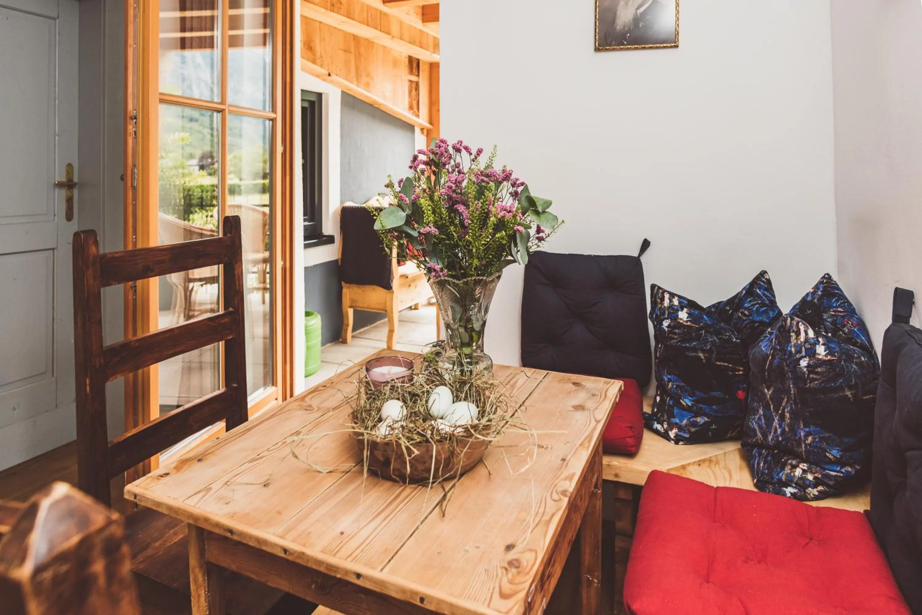 Seating area in Chalet am Sonnenhang