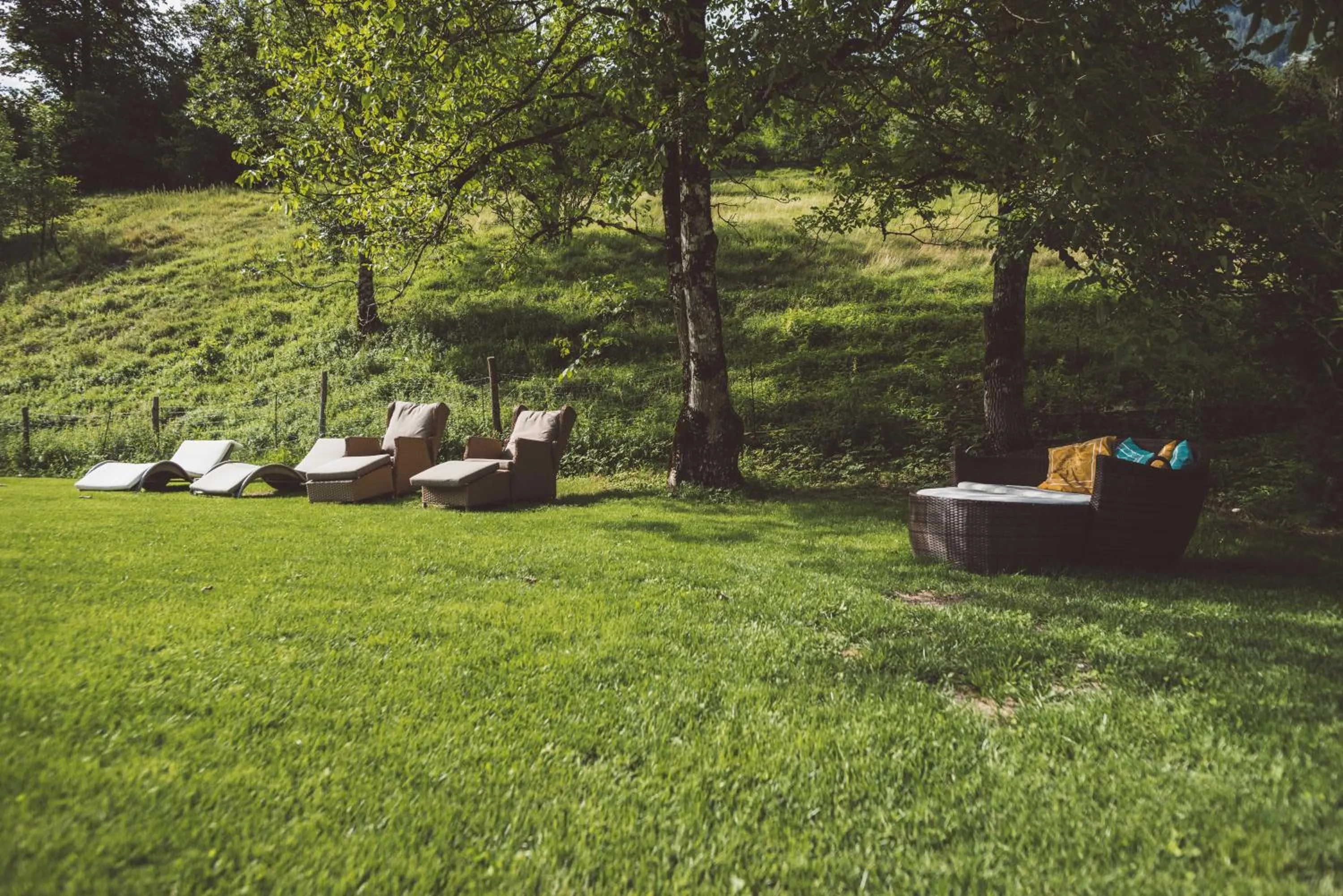 Garden in Chalet am Sonnenhang