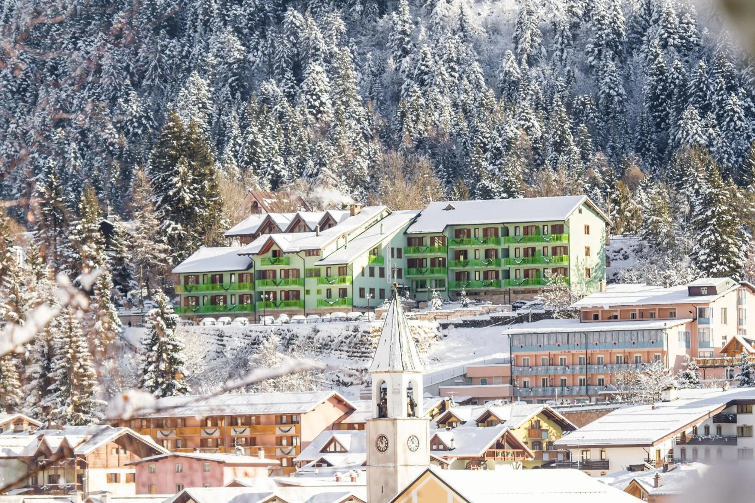 Property building in Hotel Costaverde "ai Roni"