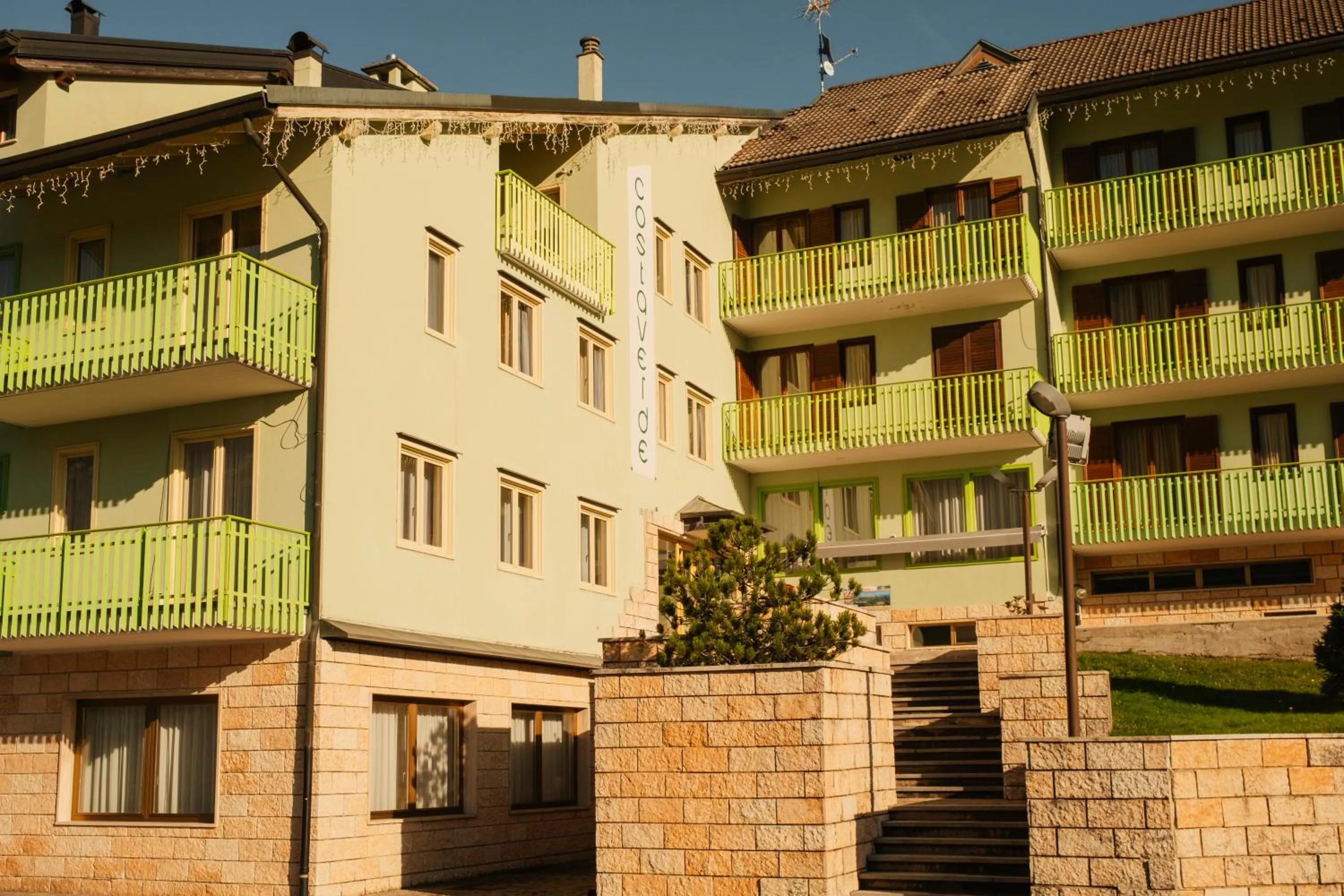 Property building in Hotel Costaverde "ai Roni"