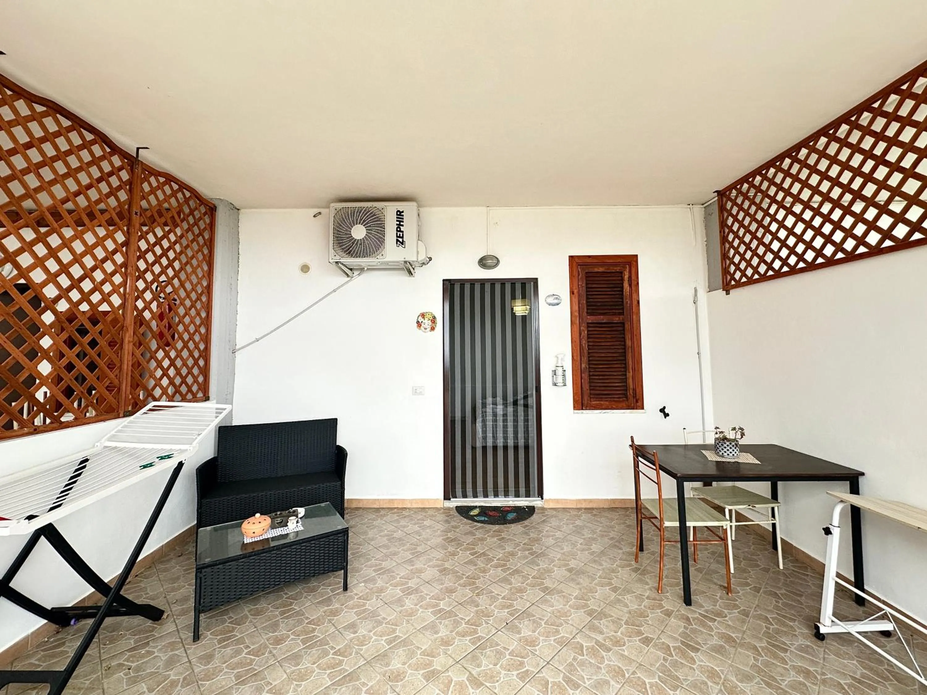 Seating area in B&B Verzavò