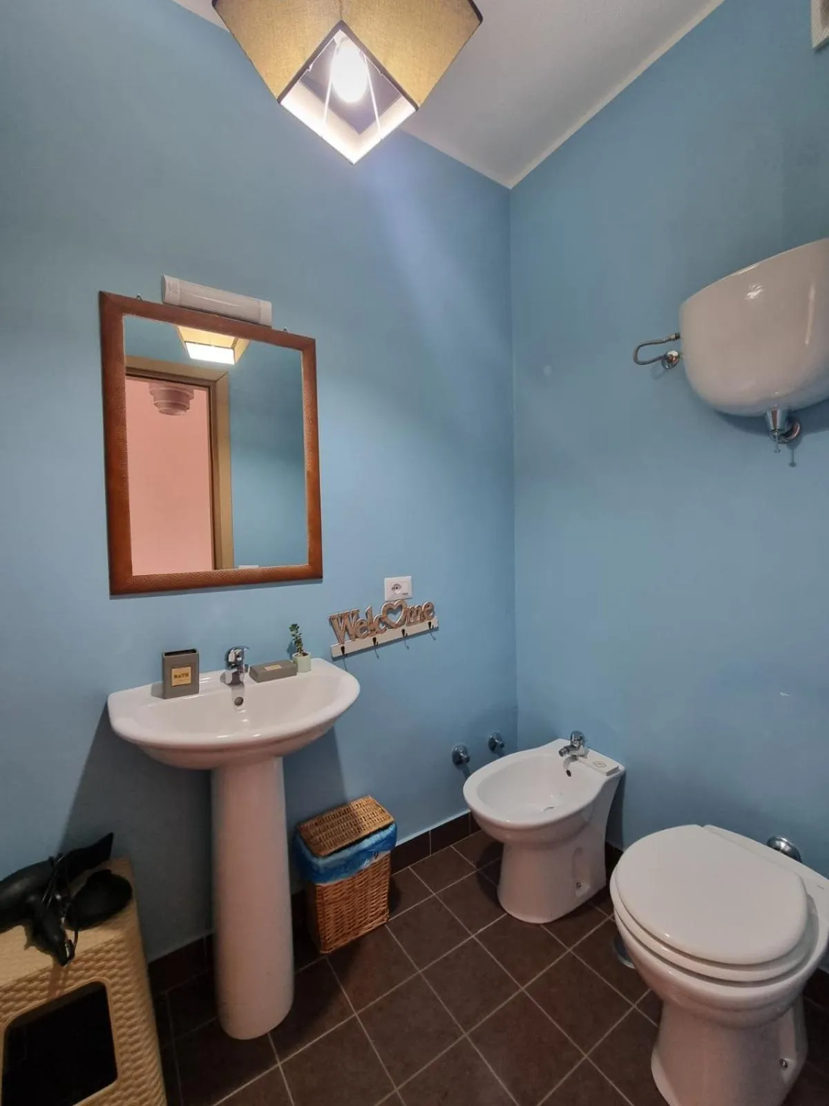 Toilet in B&B Verzavò