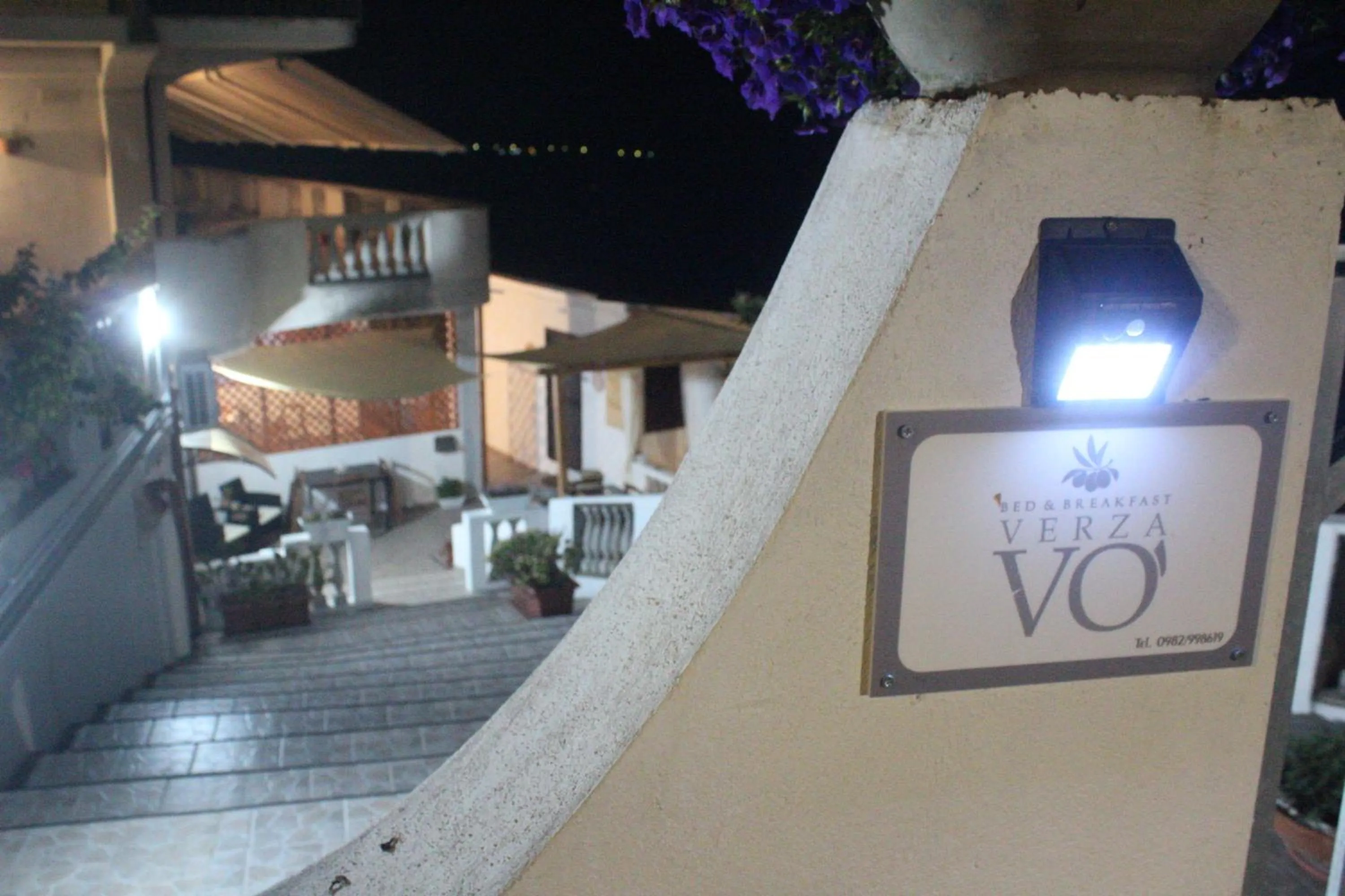 Patio in B&B Verzavò