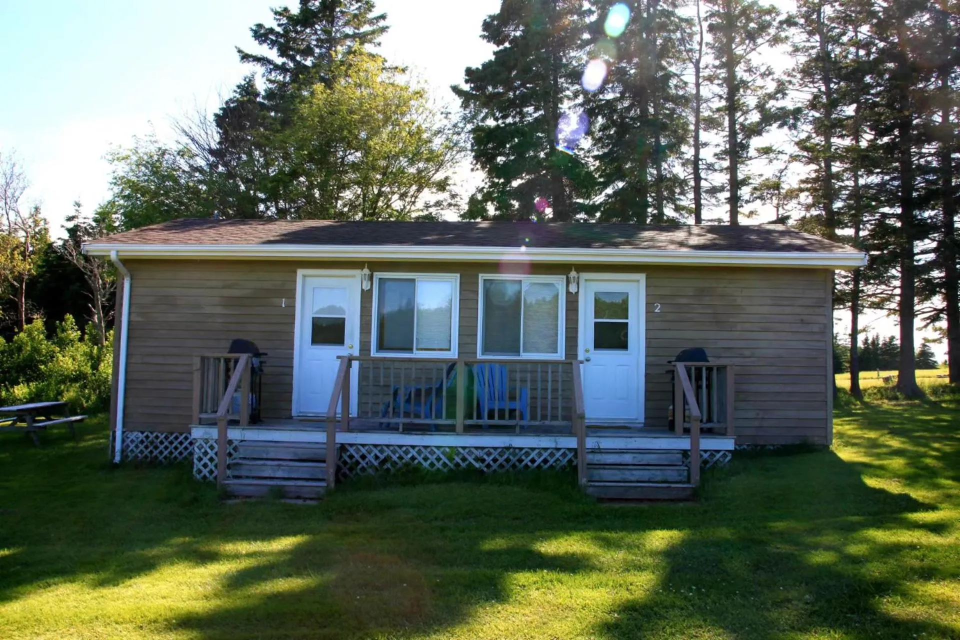 Property building in Rustico Acres Cottages