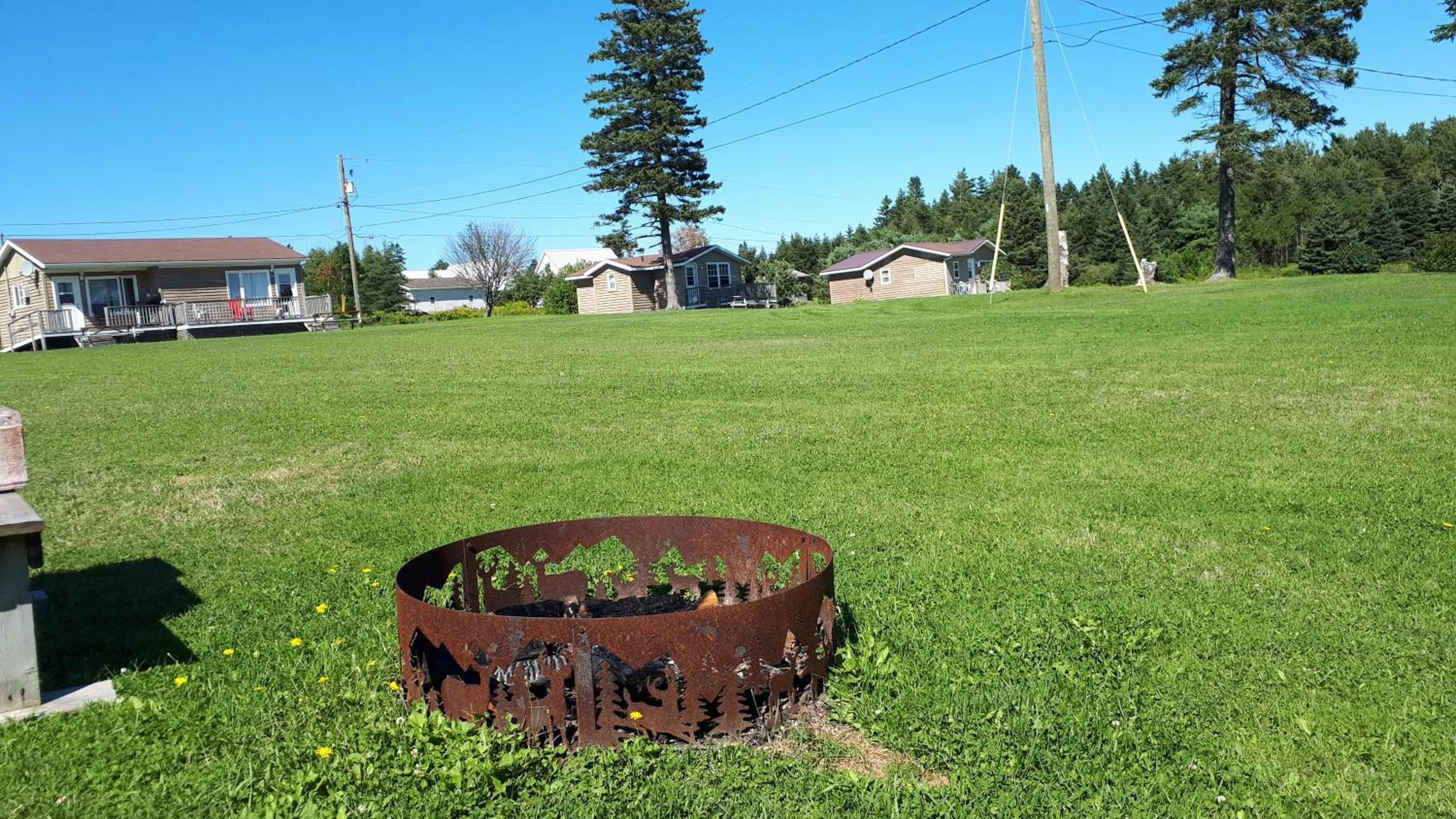 Children play ground in Rustico Acres Cottages