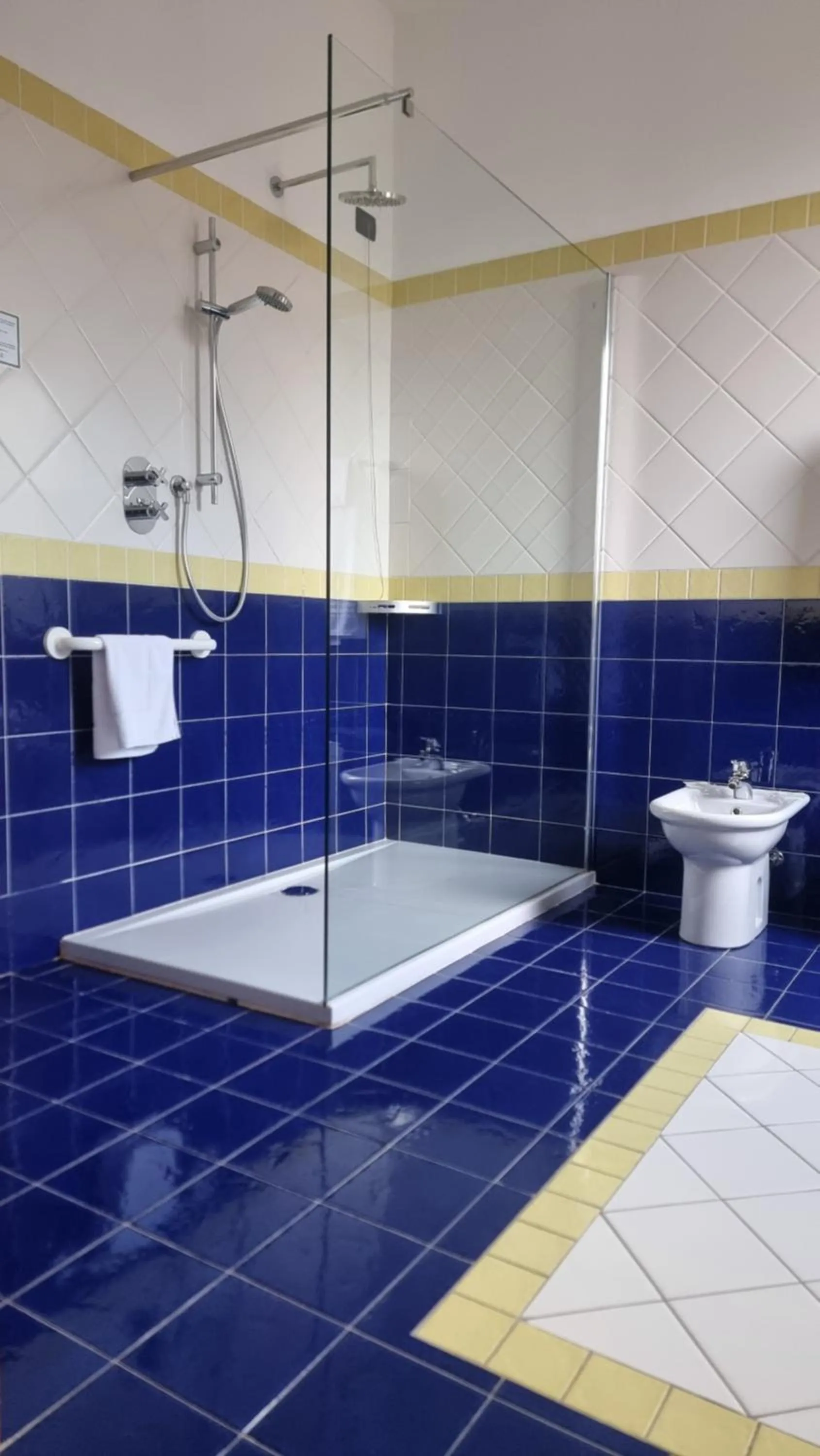 Shower in Hotel De La Ville