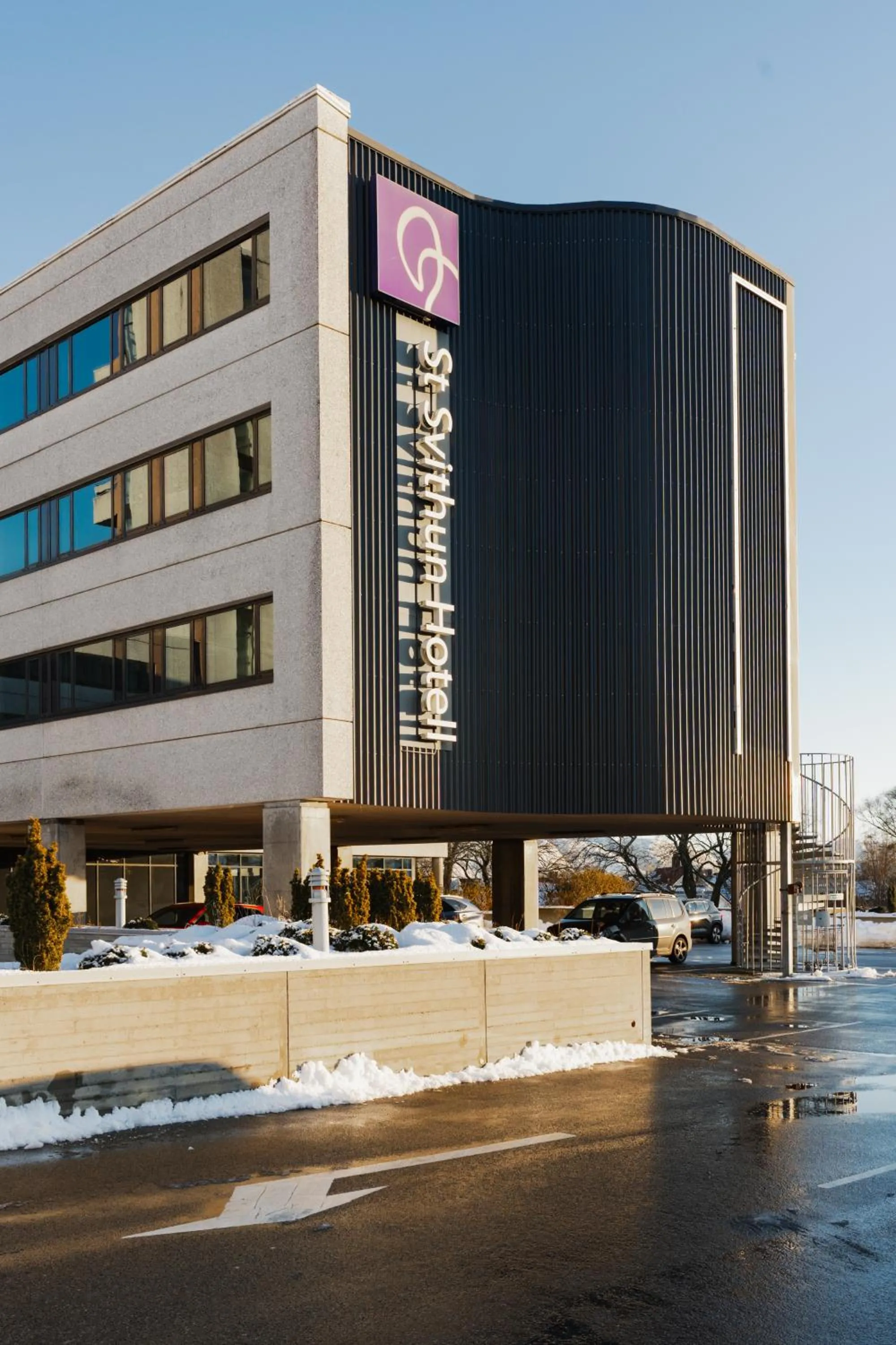 Property building in St Svithun Hotel