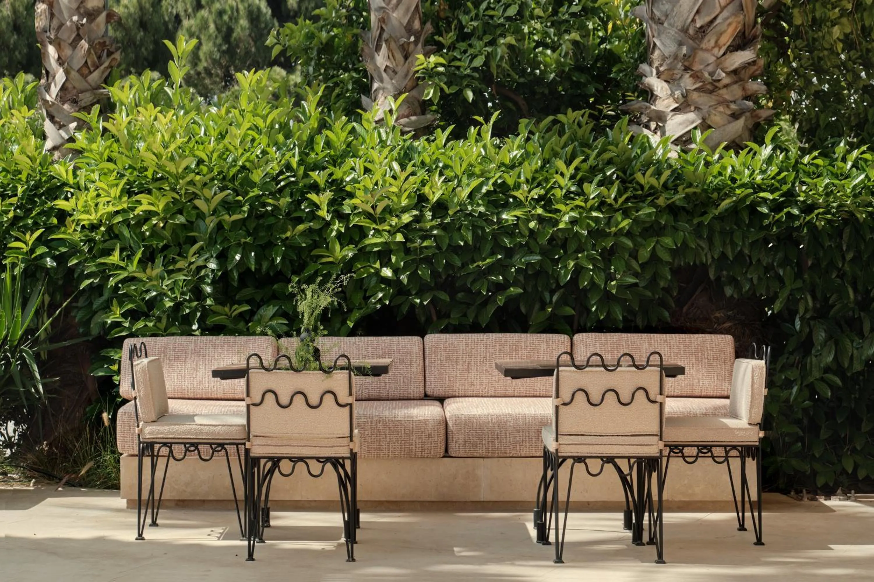 Patio in Golden Sun Hotel