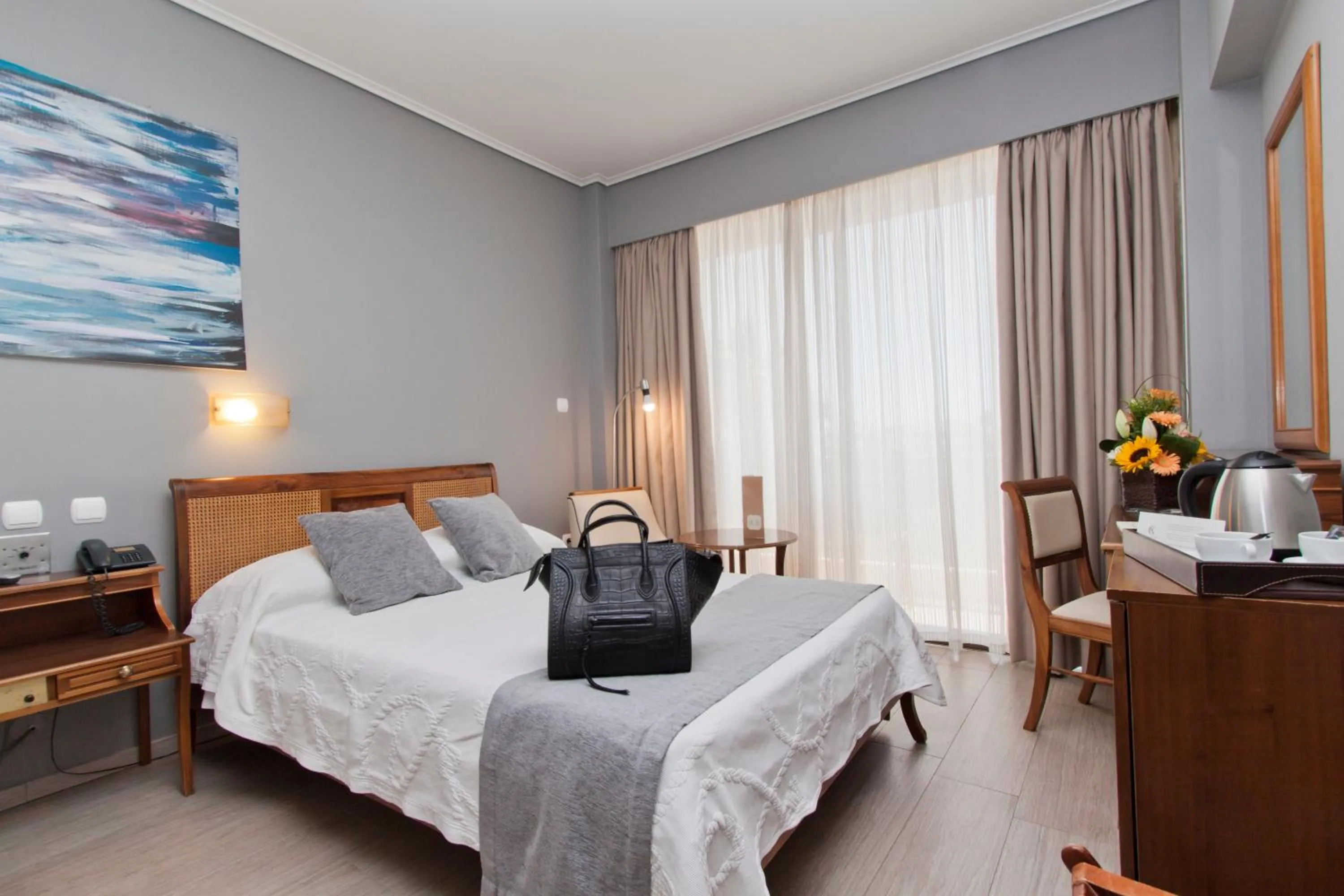 Spring, Bed in Golden Sun Hotel