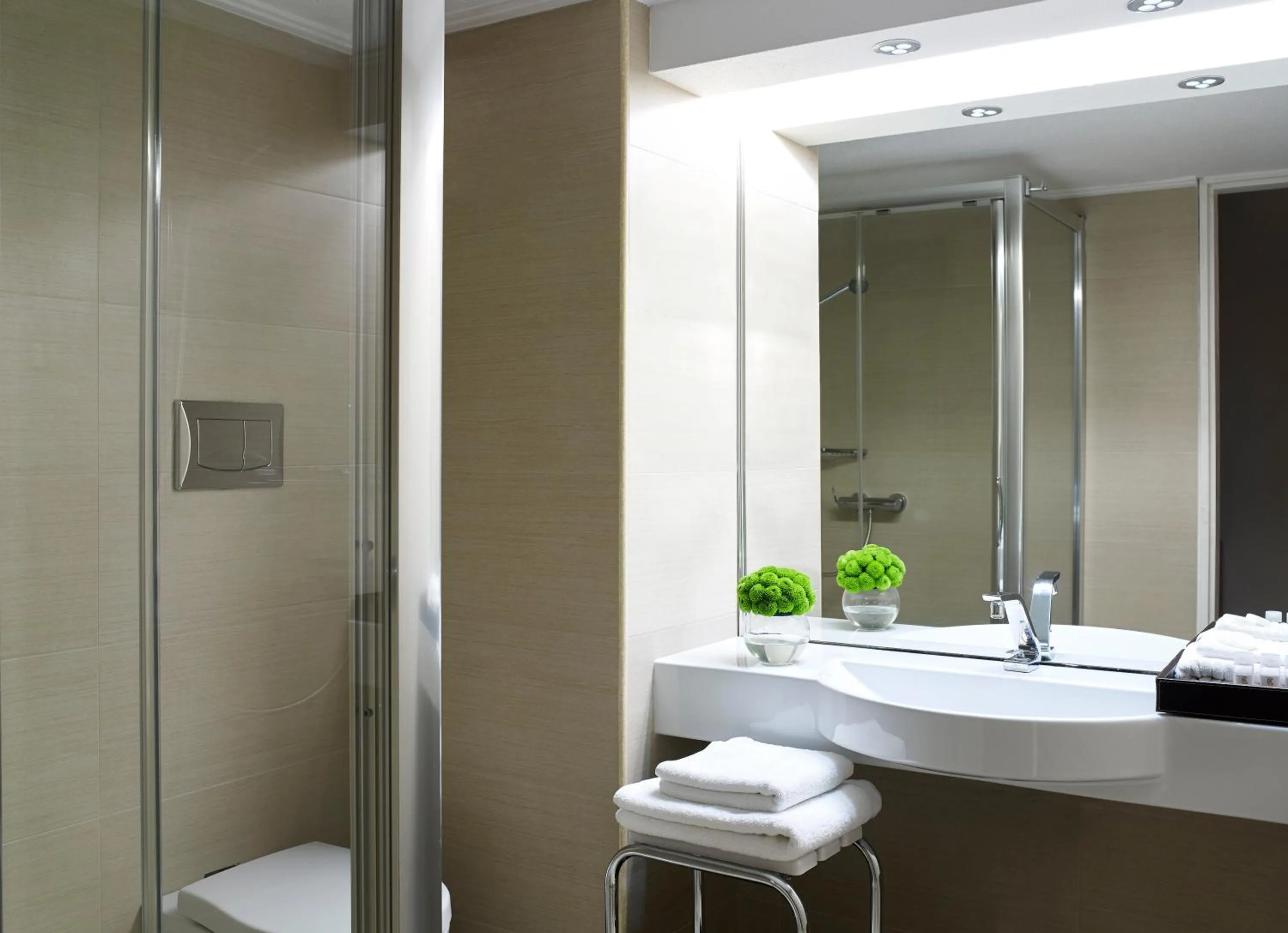 Shower in Golden Sun Hotel