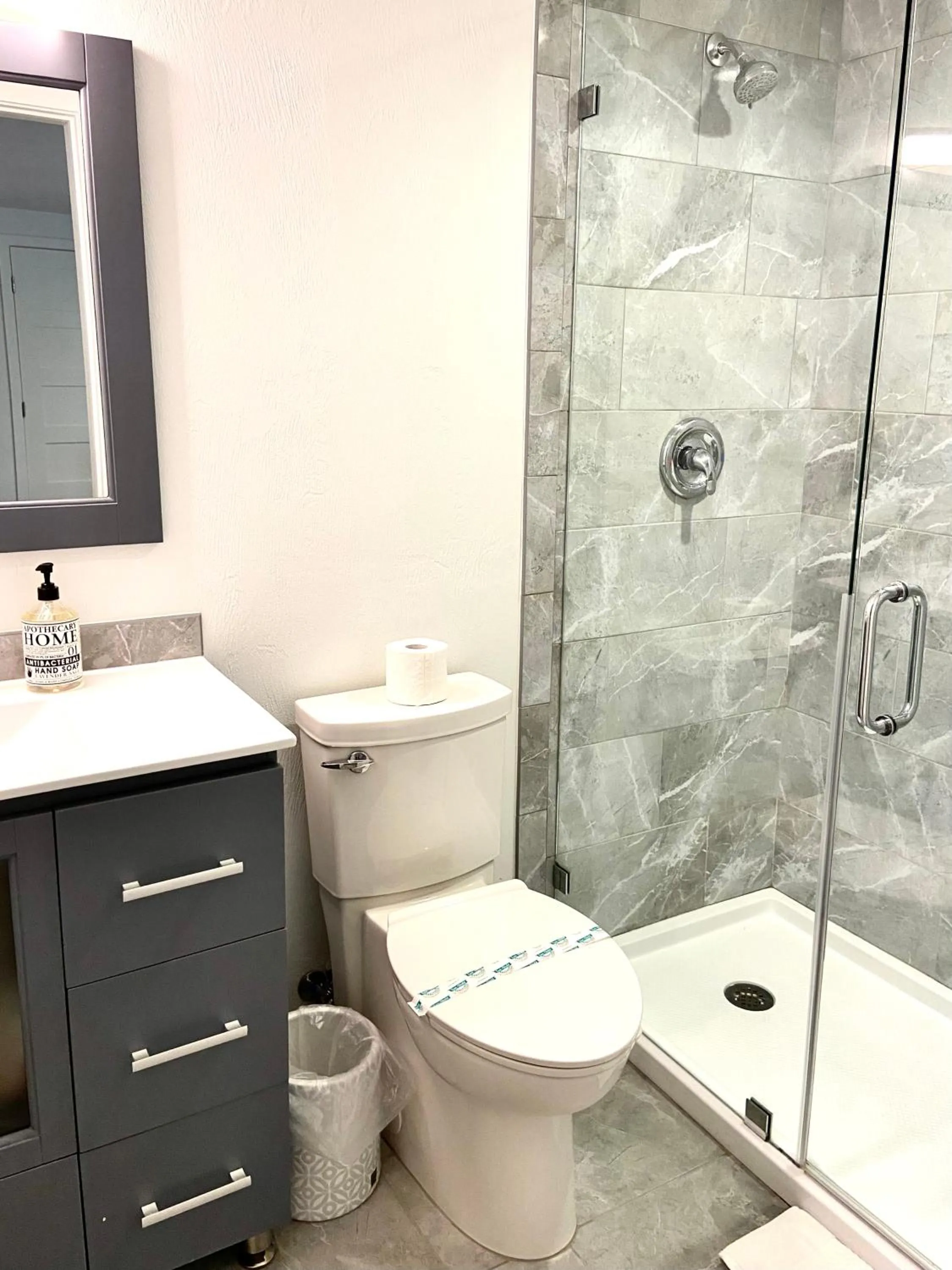 Bathroom in Organic Beach Retreat