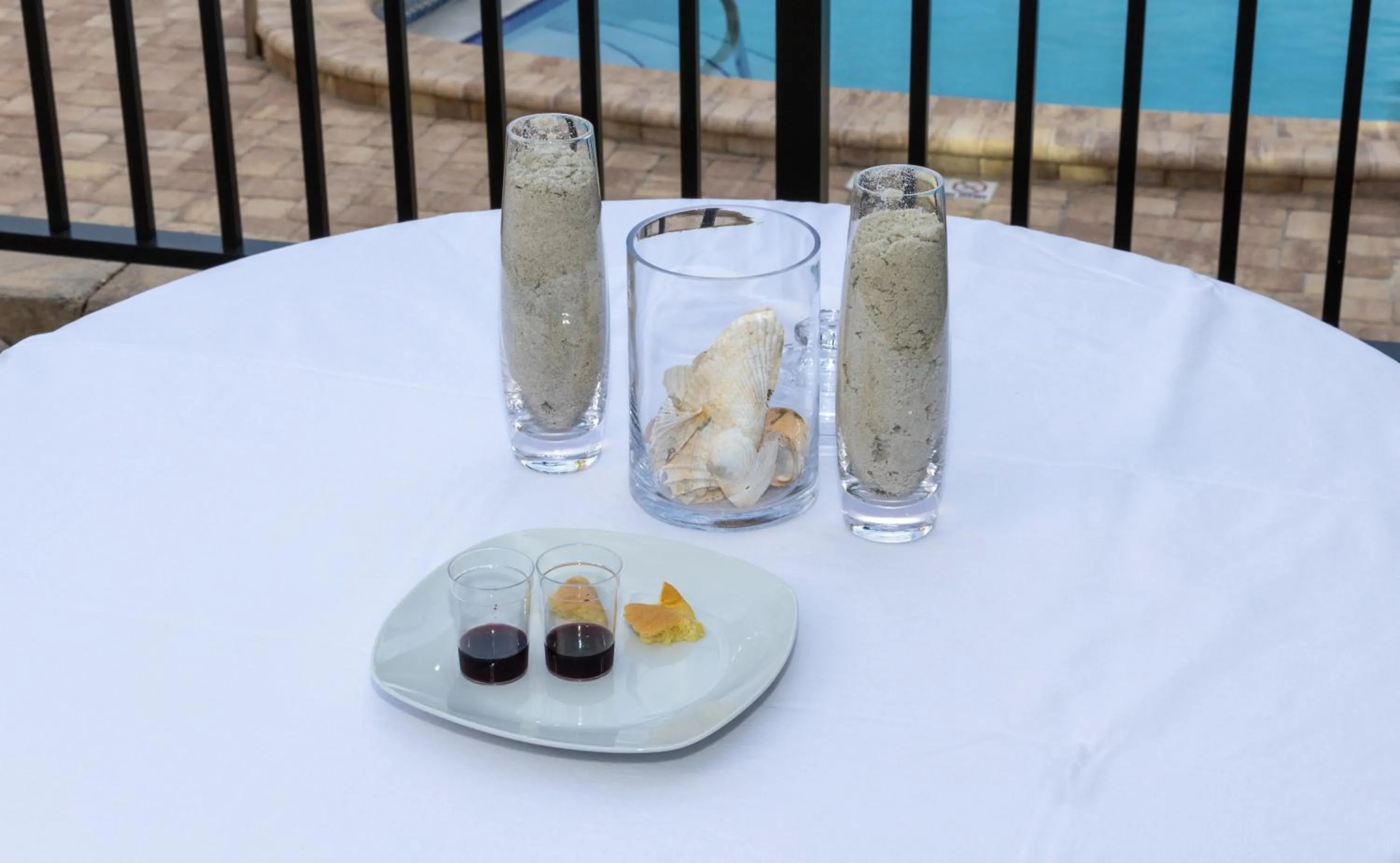 wedding in Organic Beach Retreat