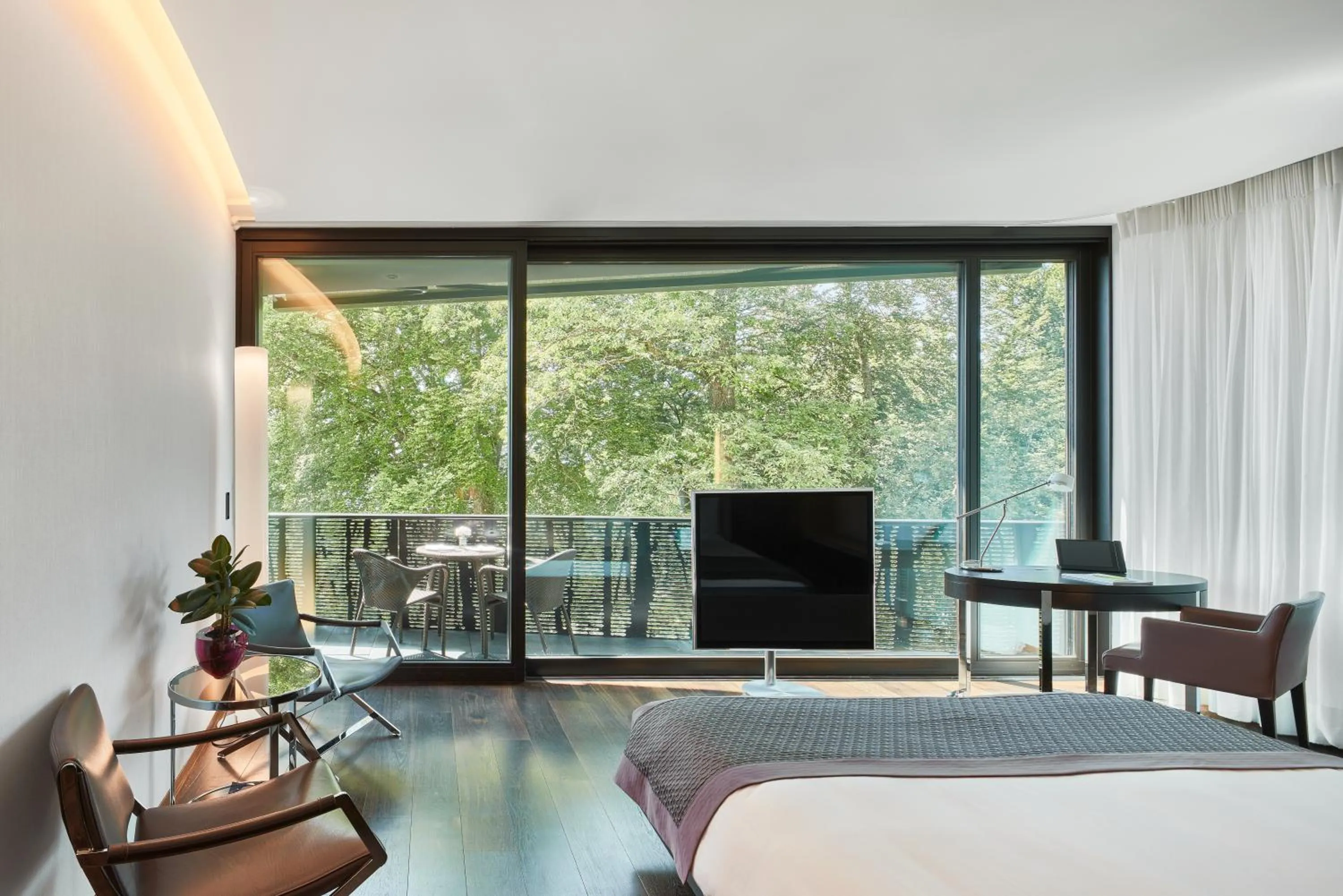 Bed in The Dolder Grand - City and Spa Resort Zurich