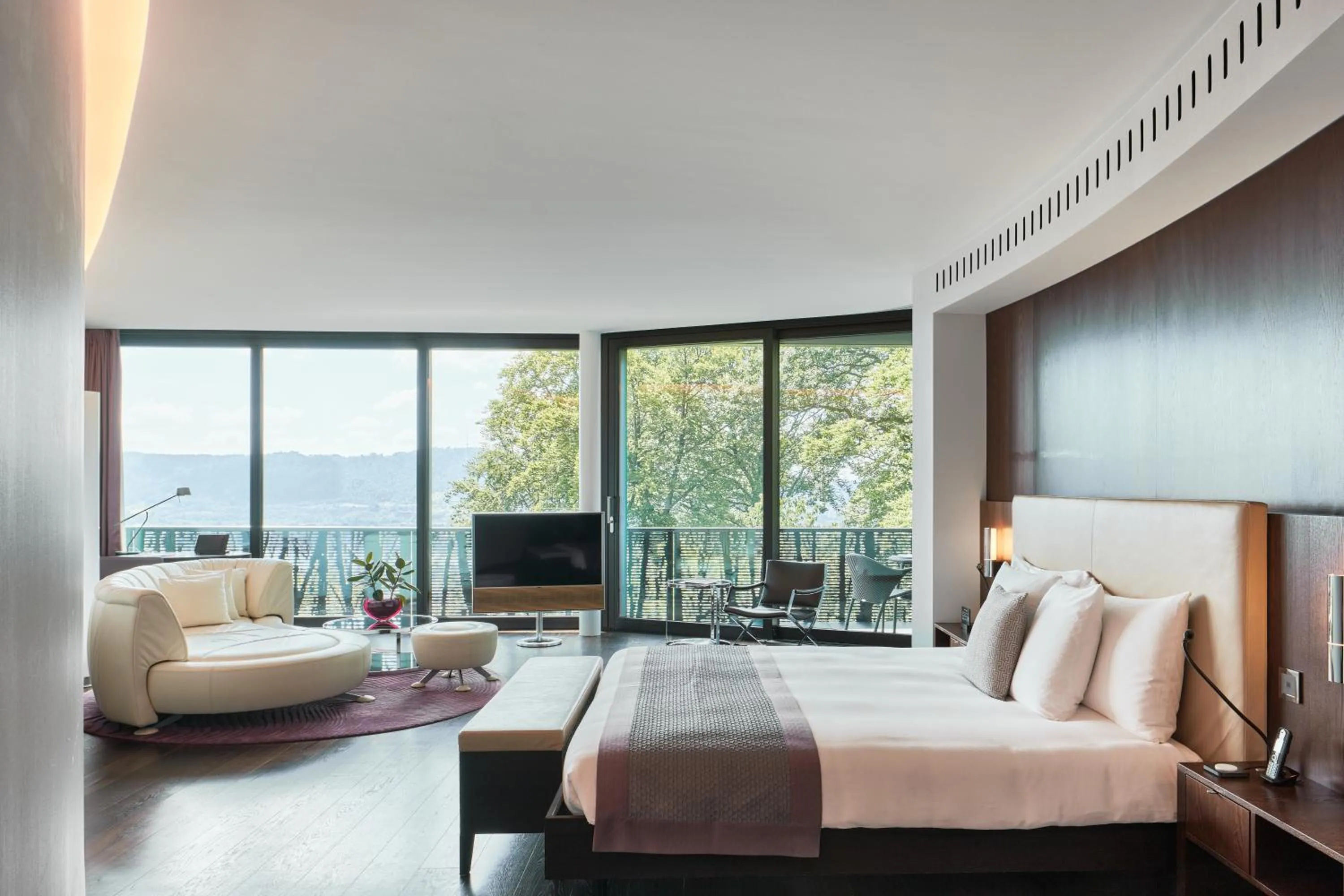 Bed in The Dolder Grand - City and Spa Resort Zurich