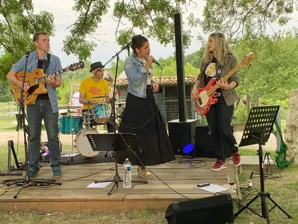 Evening entertainment in Hotel Restaurant La Dame du Lac