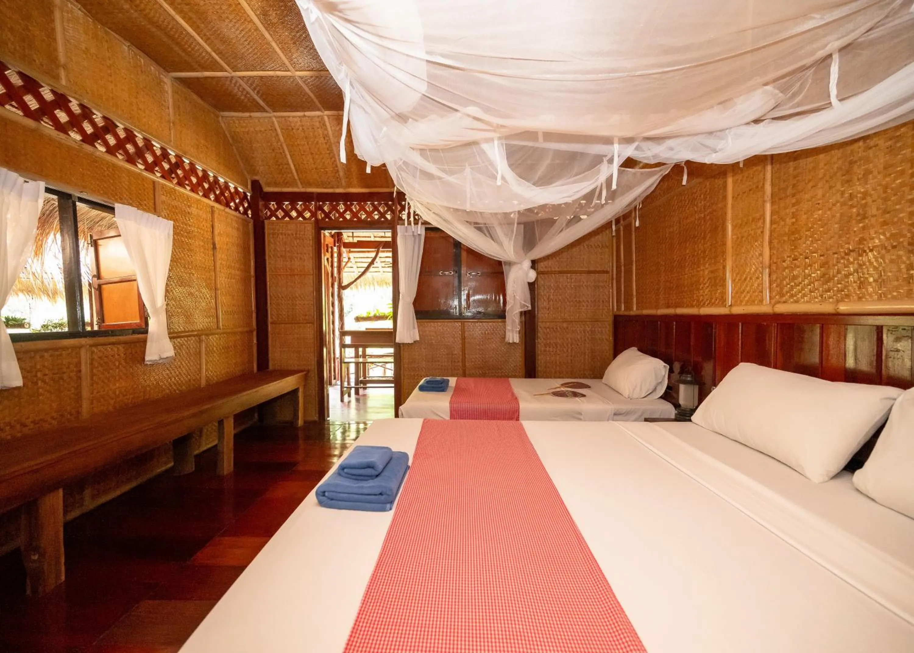 Bed in River Kwai Jungle Rafts