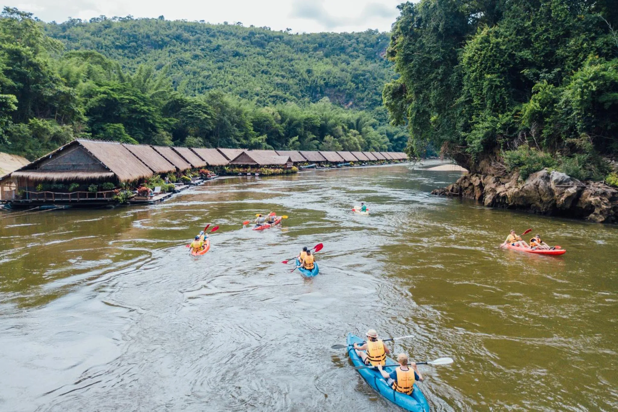 Activities in River Kwai Jungle Rafts
