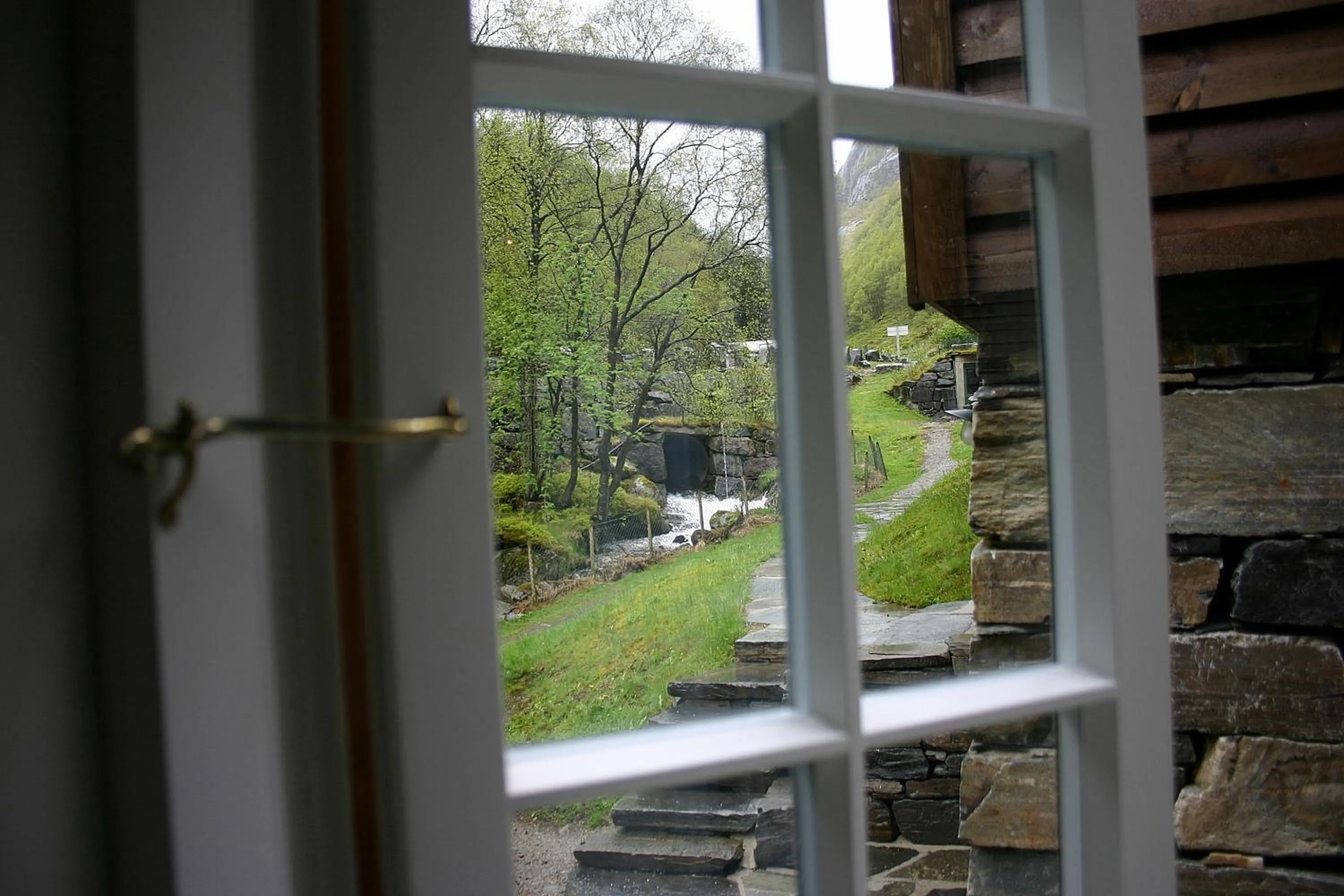 Garden in Byrkjedalstunet Hotell