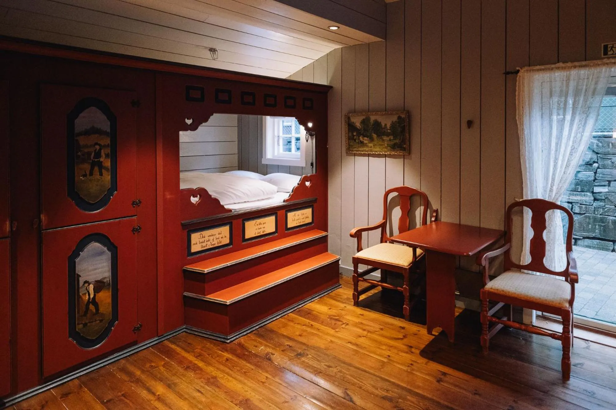 Bed in Byrkjedalstunet Hotell