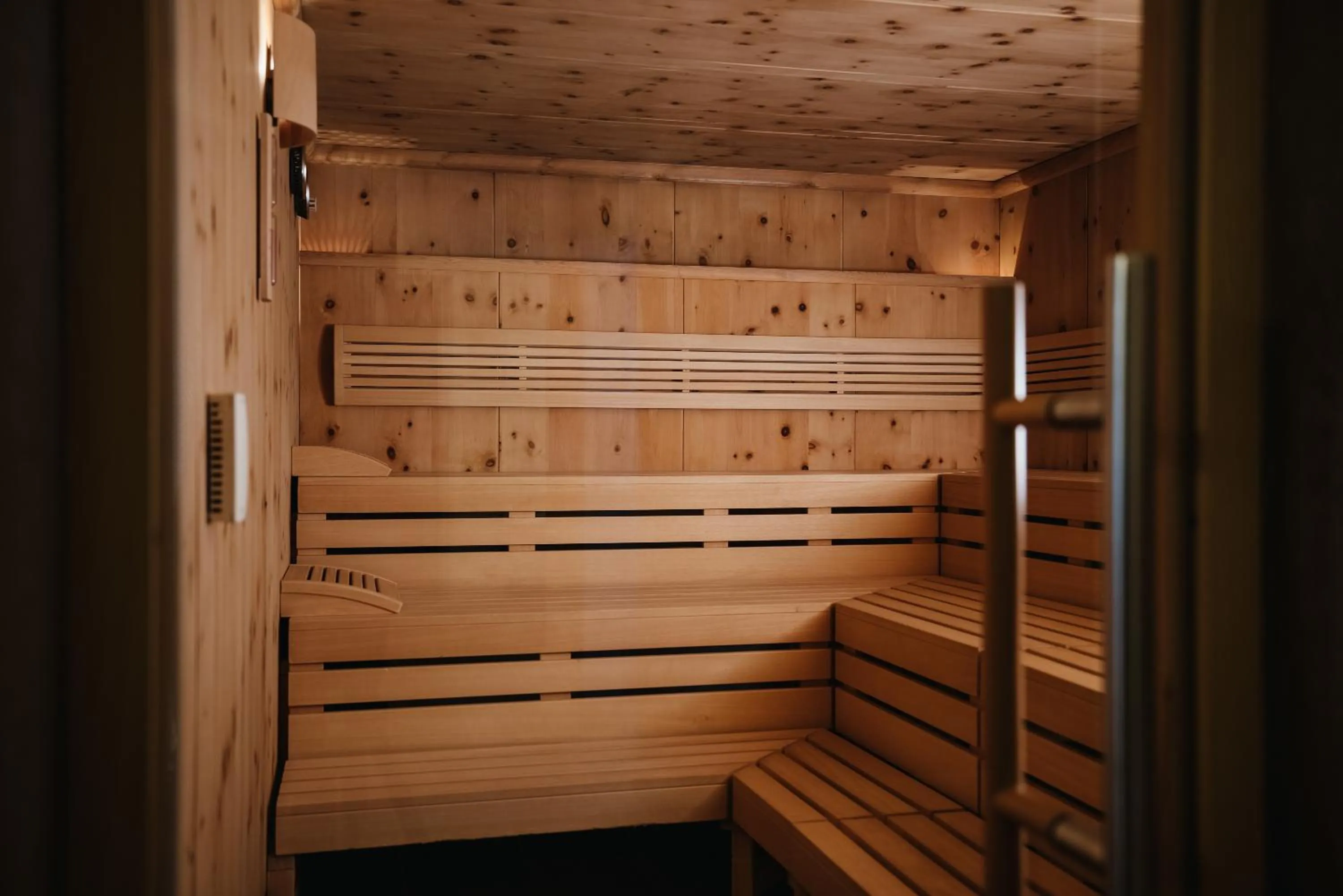 Sauna in Lagació Hotel Mountain Residence