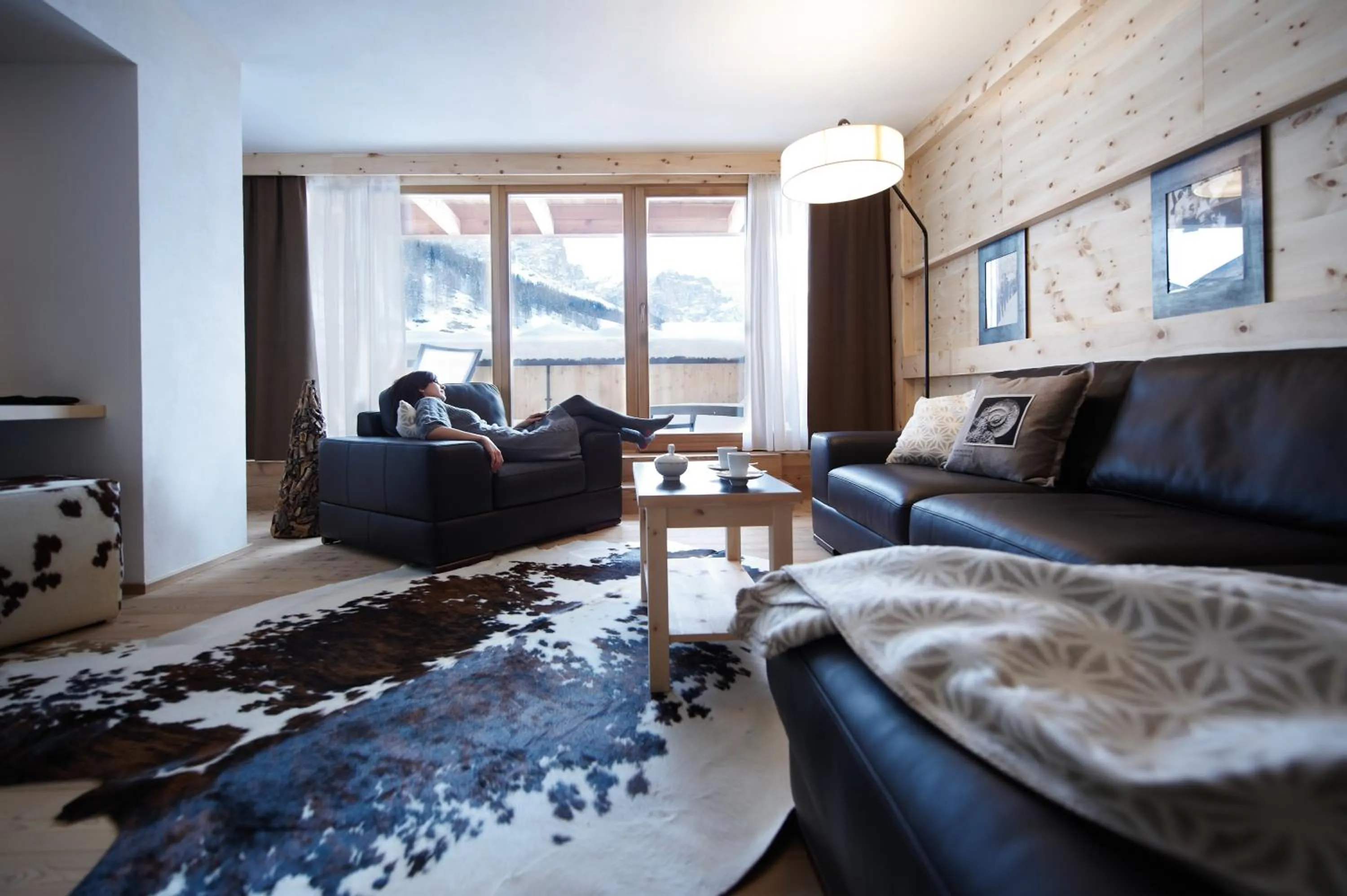 Living room in Lagació Hotel Mountain Residence
