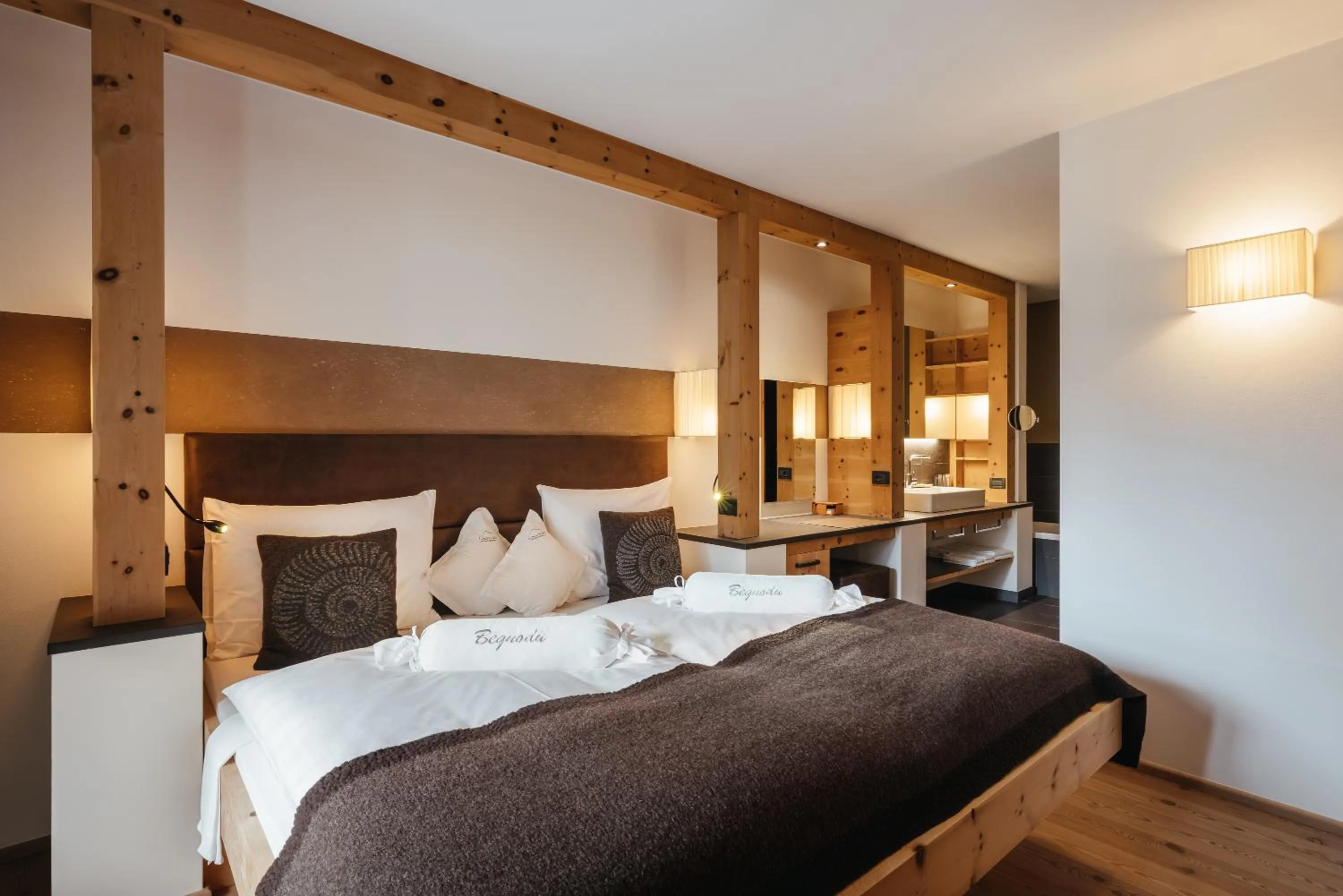 Bed in Lagació Hotel Mountain Residence