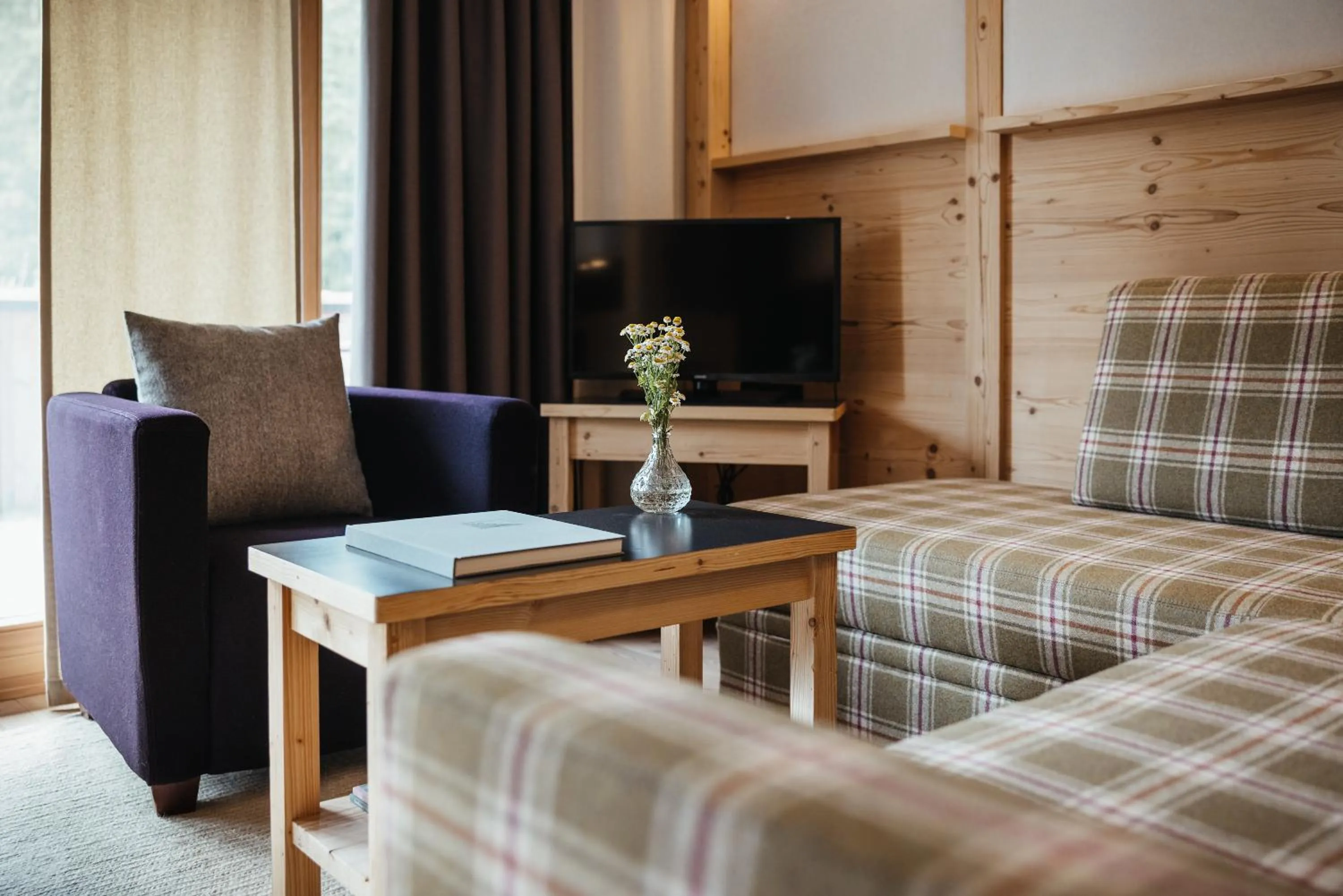 Living room in Lagació Hotel Mountain Residence