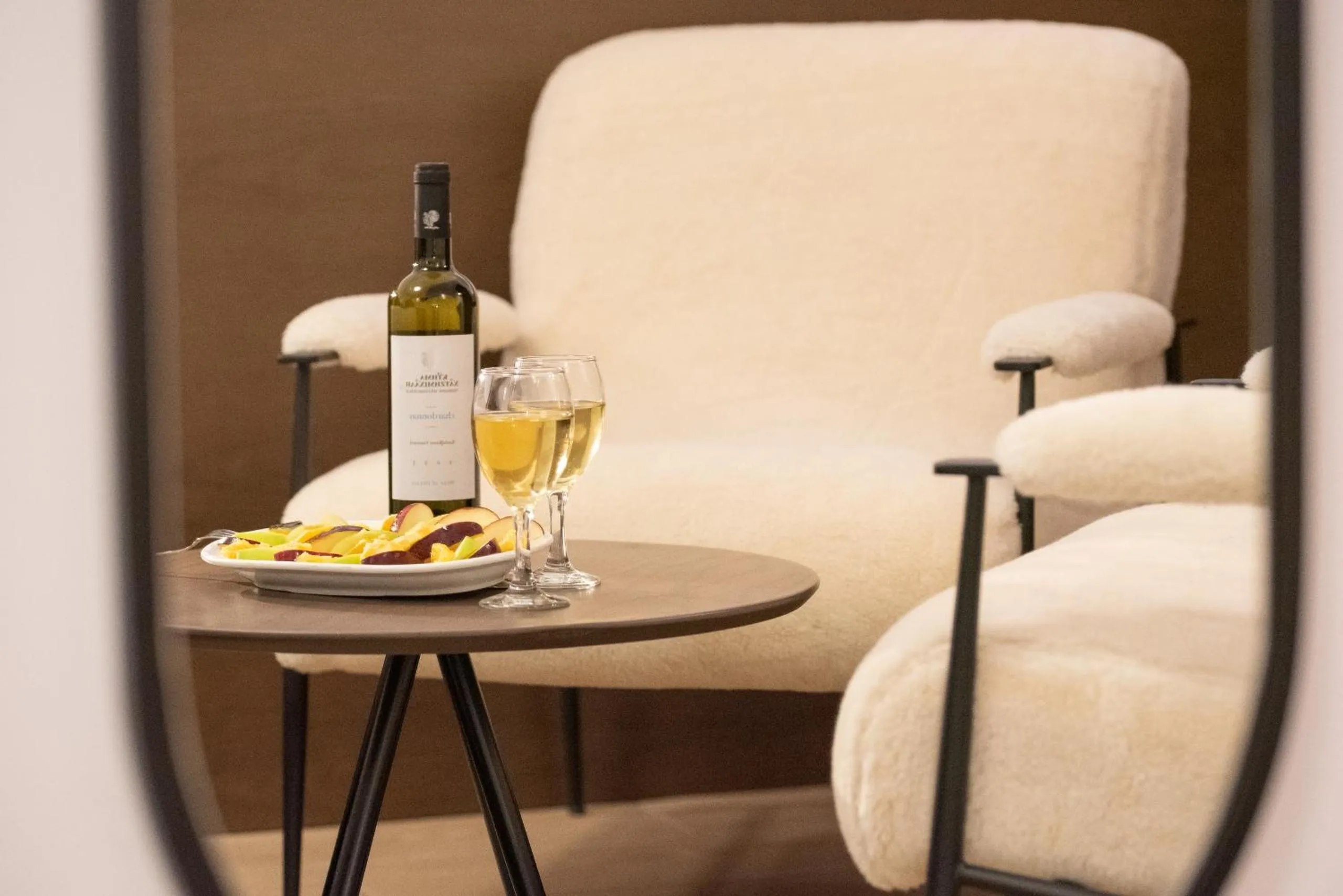 Decorative detail in Lesvion Hotel