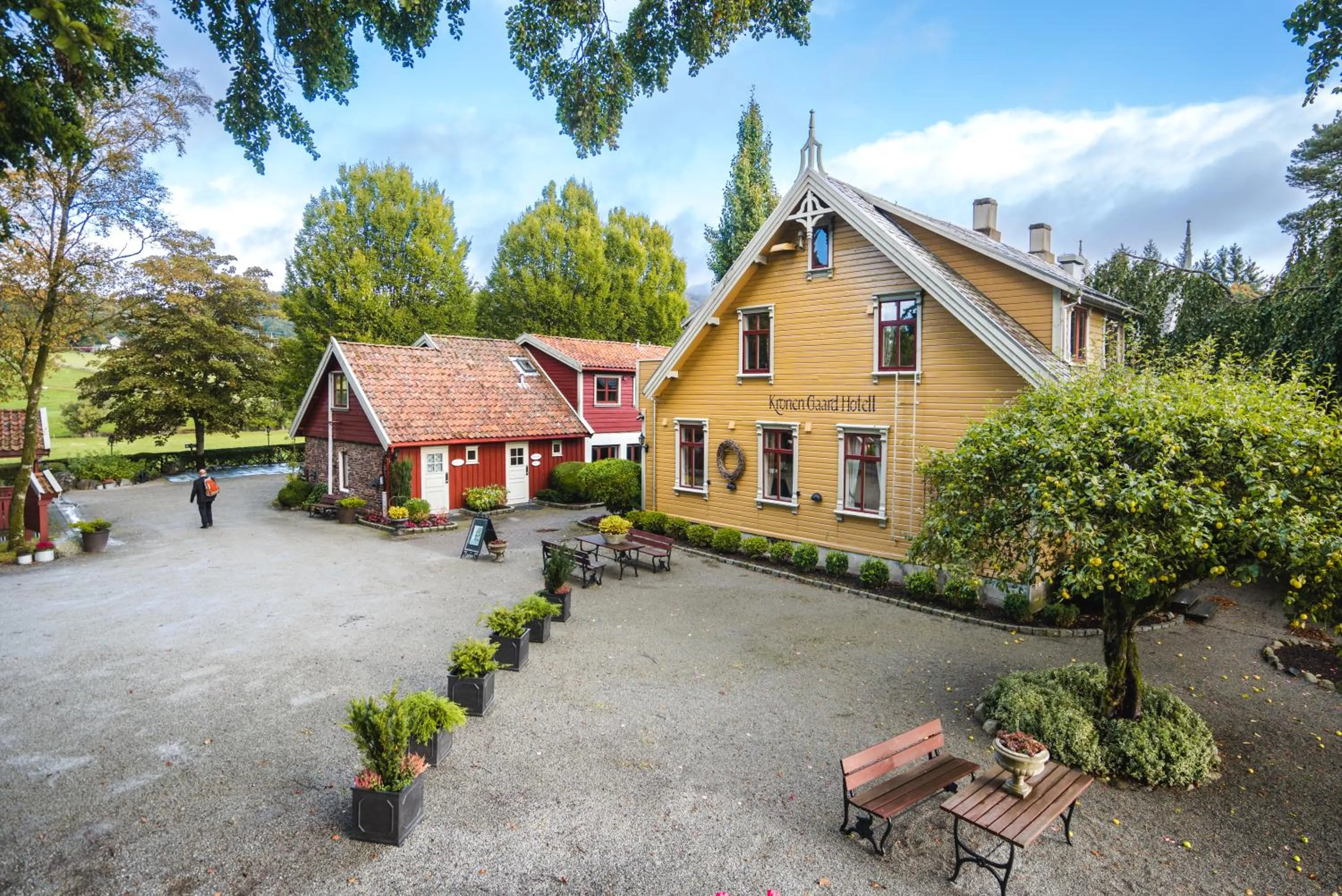 Property building in Kronen Gaard Hotel