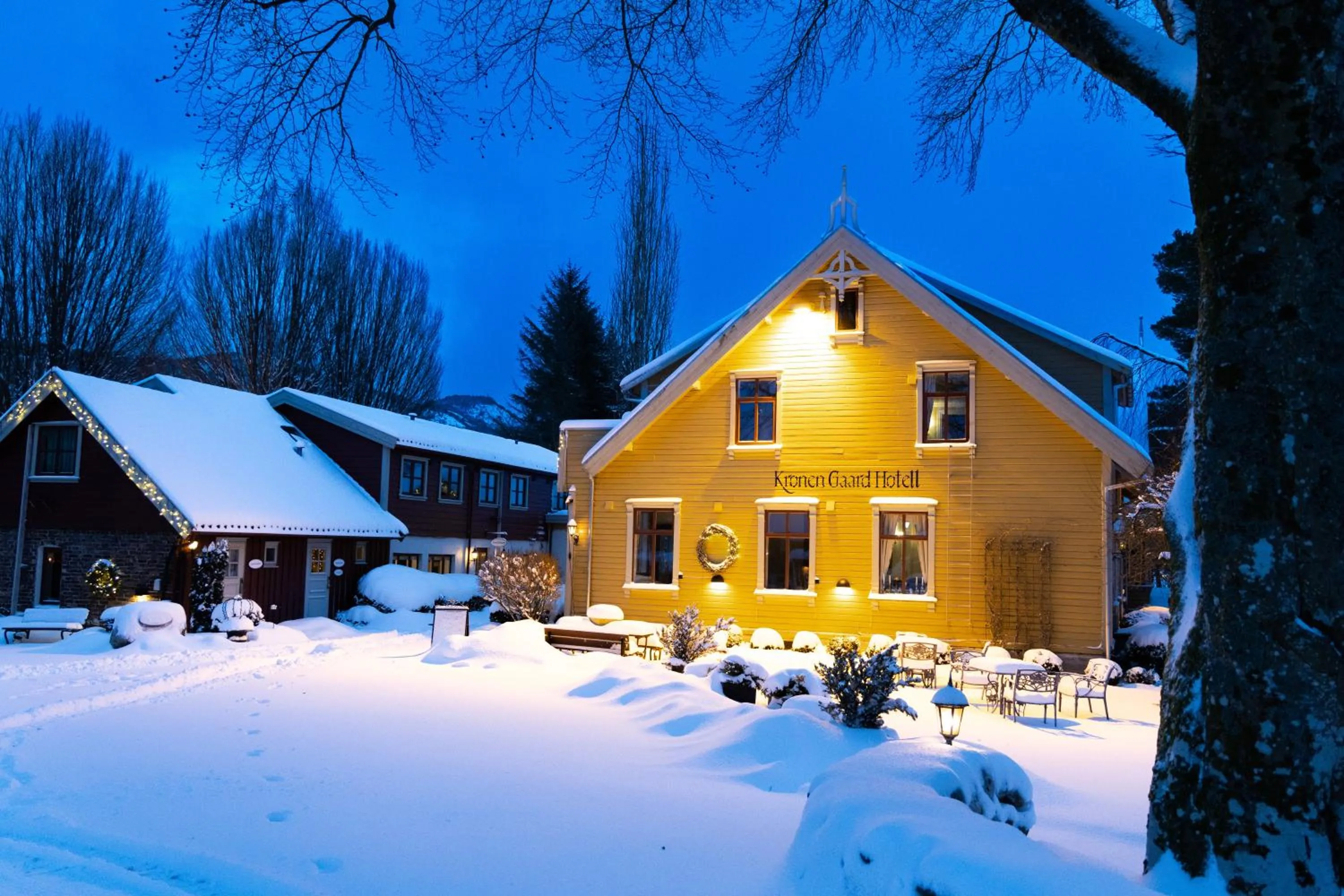 Property building in Kronen Gaard Hotel